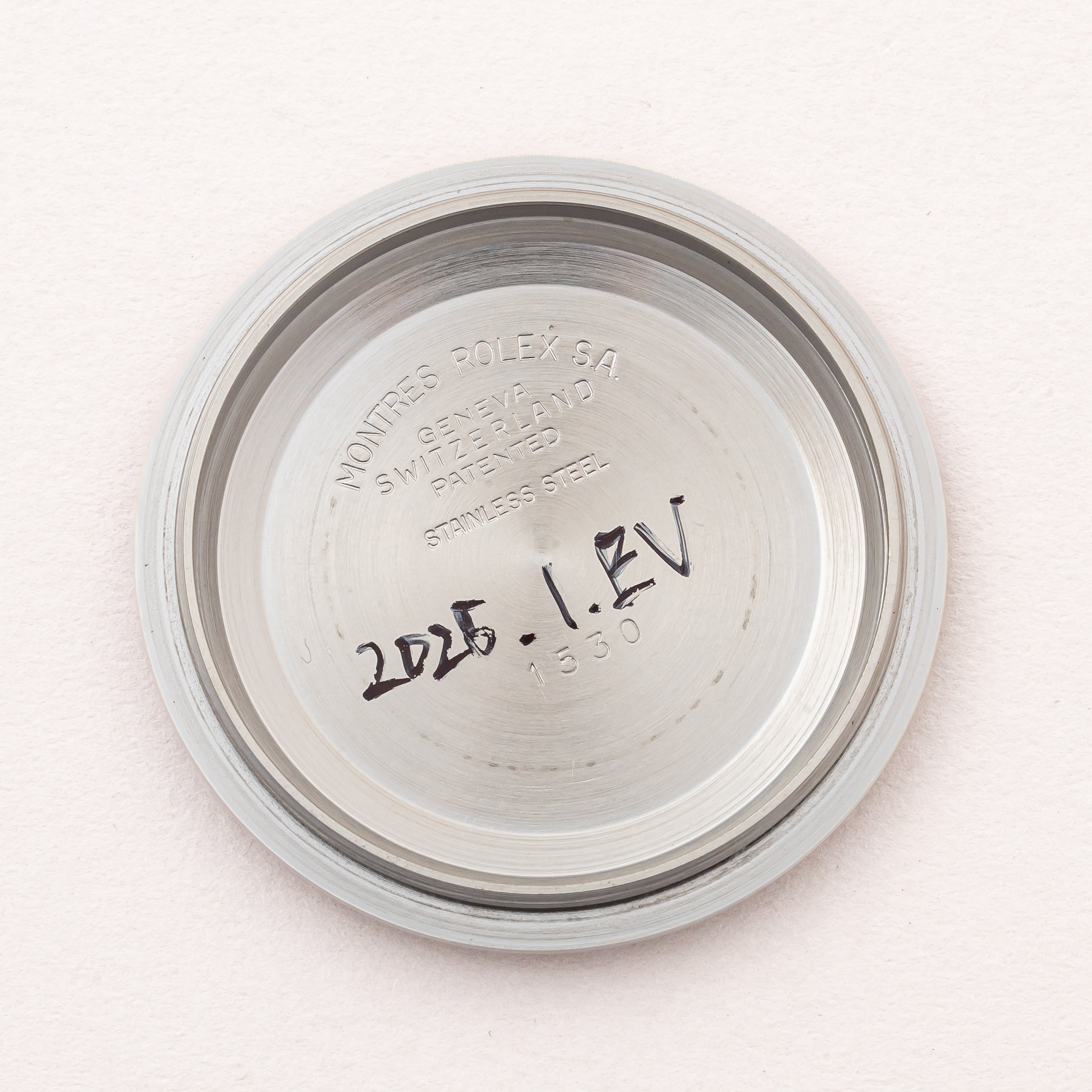 ロレックス オイスターパーペチュアルデイト 1974年製 Ref.1530 オイスターケース50周年記念 箱、ギャラ付き