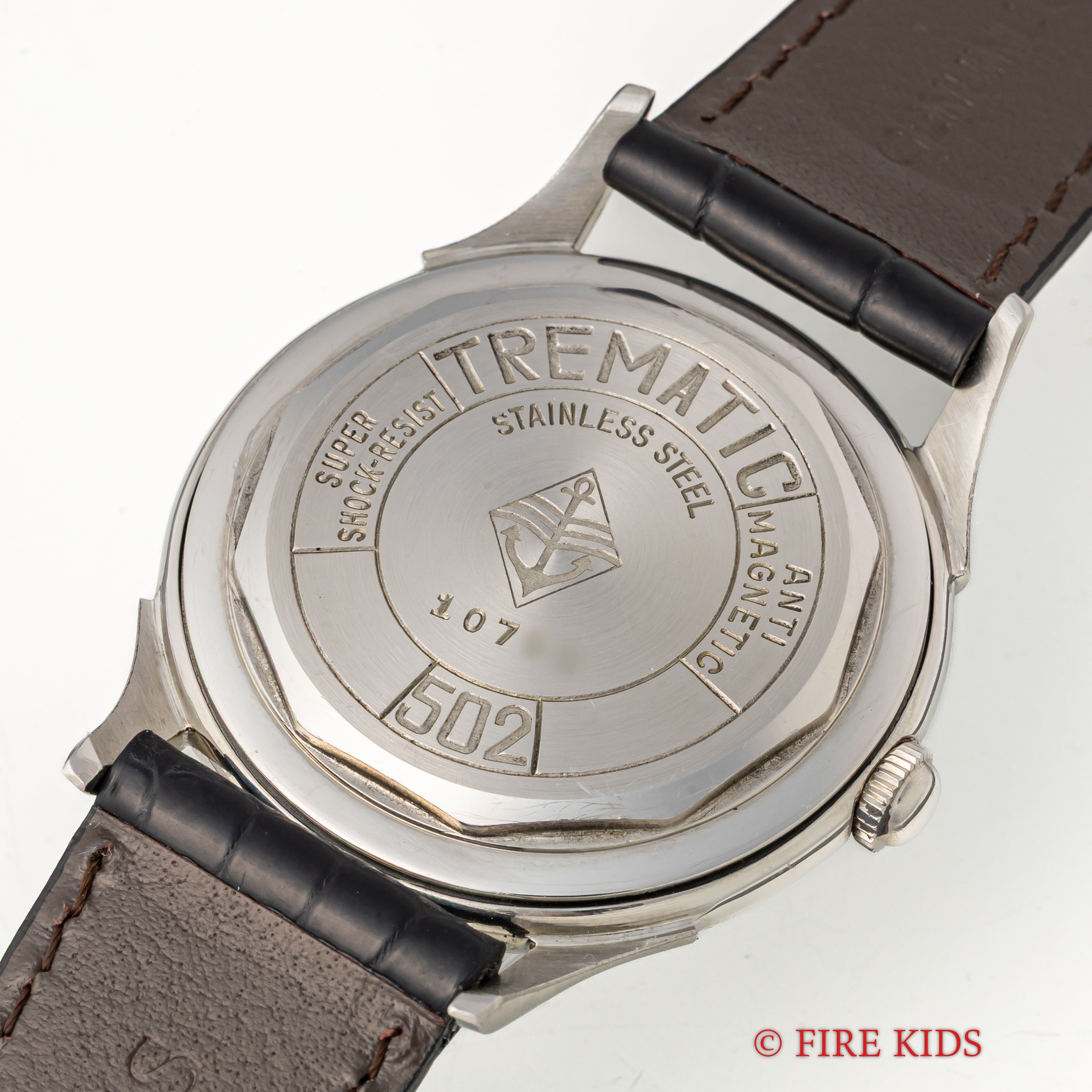 トレマチック ビディネーター 1950年代製 全回転自動巻き 飛びアラビア フェルサ Cal.498