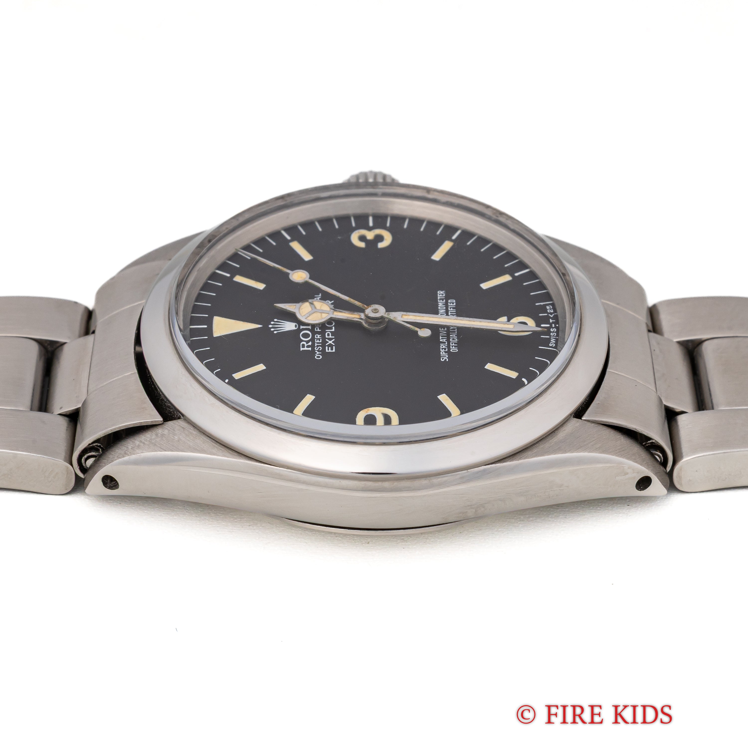 ロレックス エクスプローラー 1980年製(昭和55年製) Ref.1016後期 マーク4ダイアル 純正ブレス