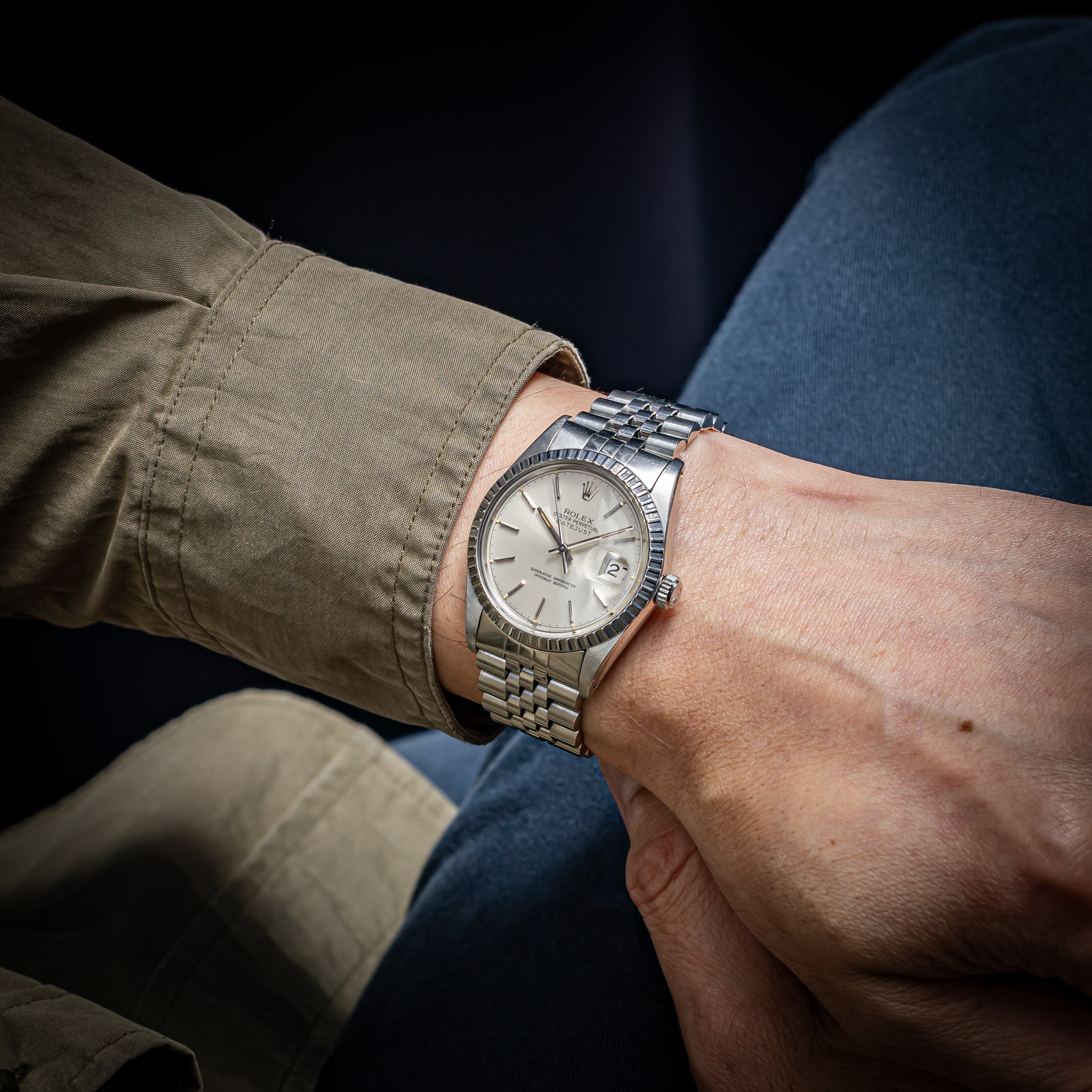 ロレックス デイトジャスト 1981年製 Ref.16030 シルバーダイヤル