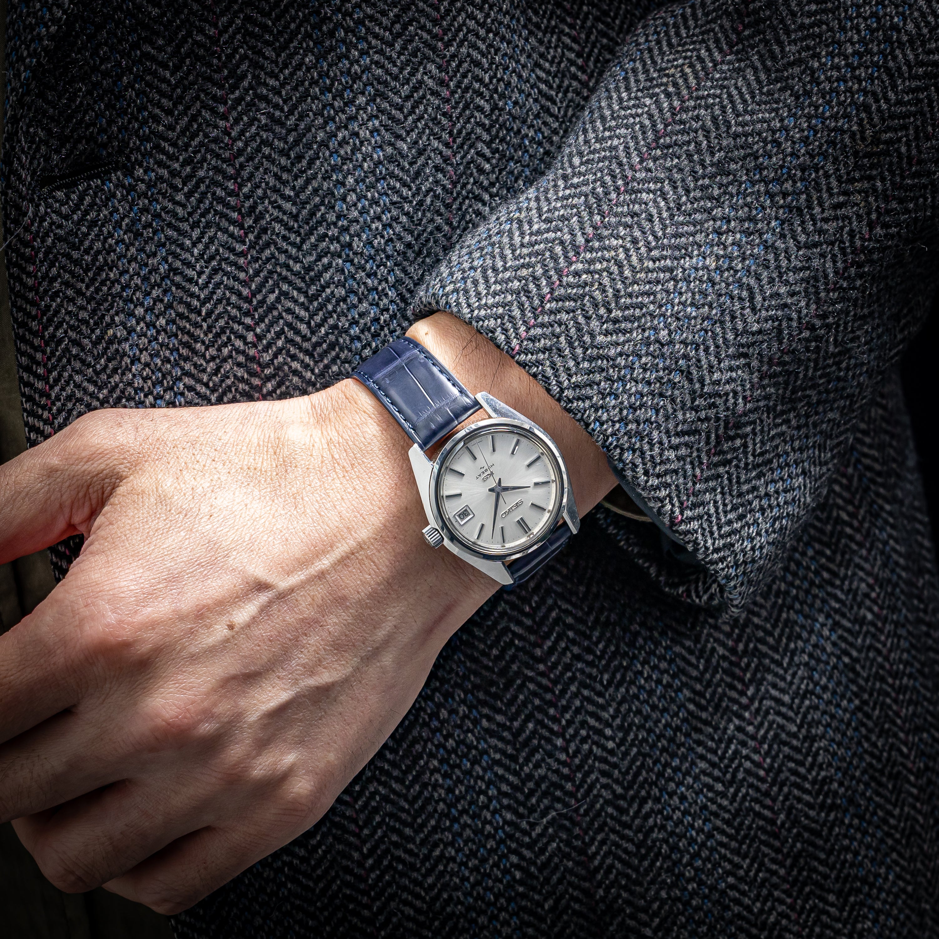 キングセイコー 1973年製 Ref.4502-7001 45KS シルバーダイヤル 10振動手巻き