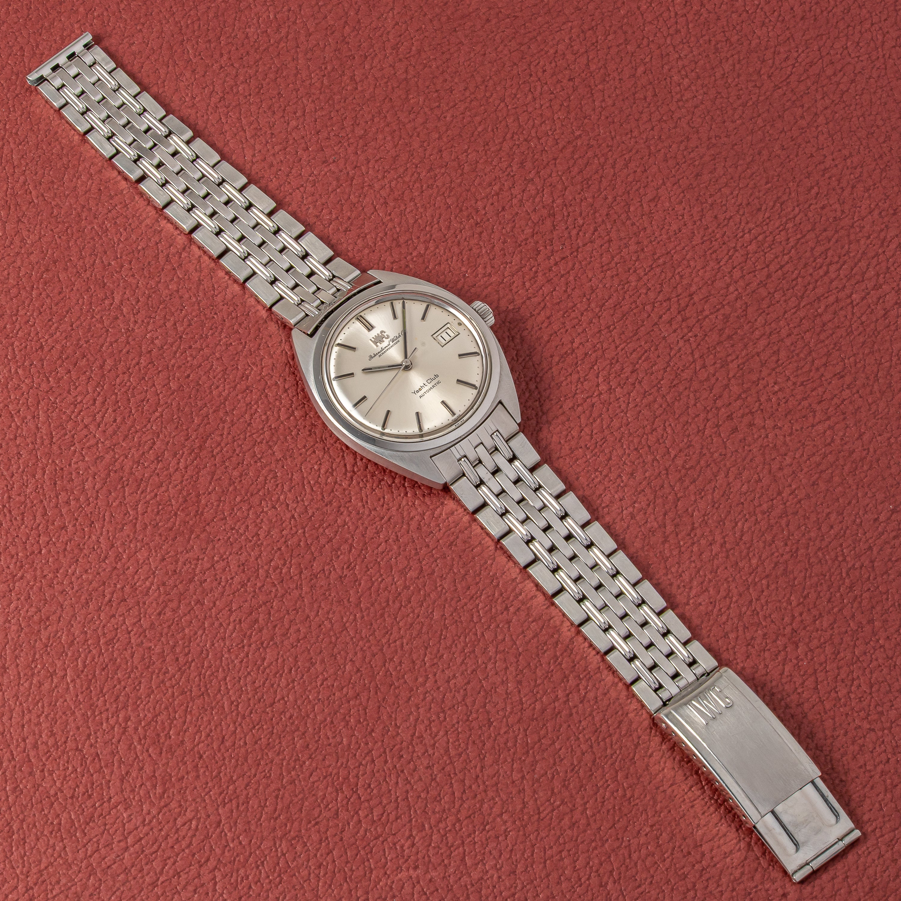 IWC ヨットクラブ 1971年製 純正ゲイフレアーブレス ペラトン式自動巻き