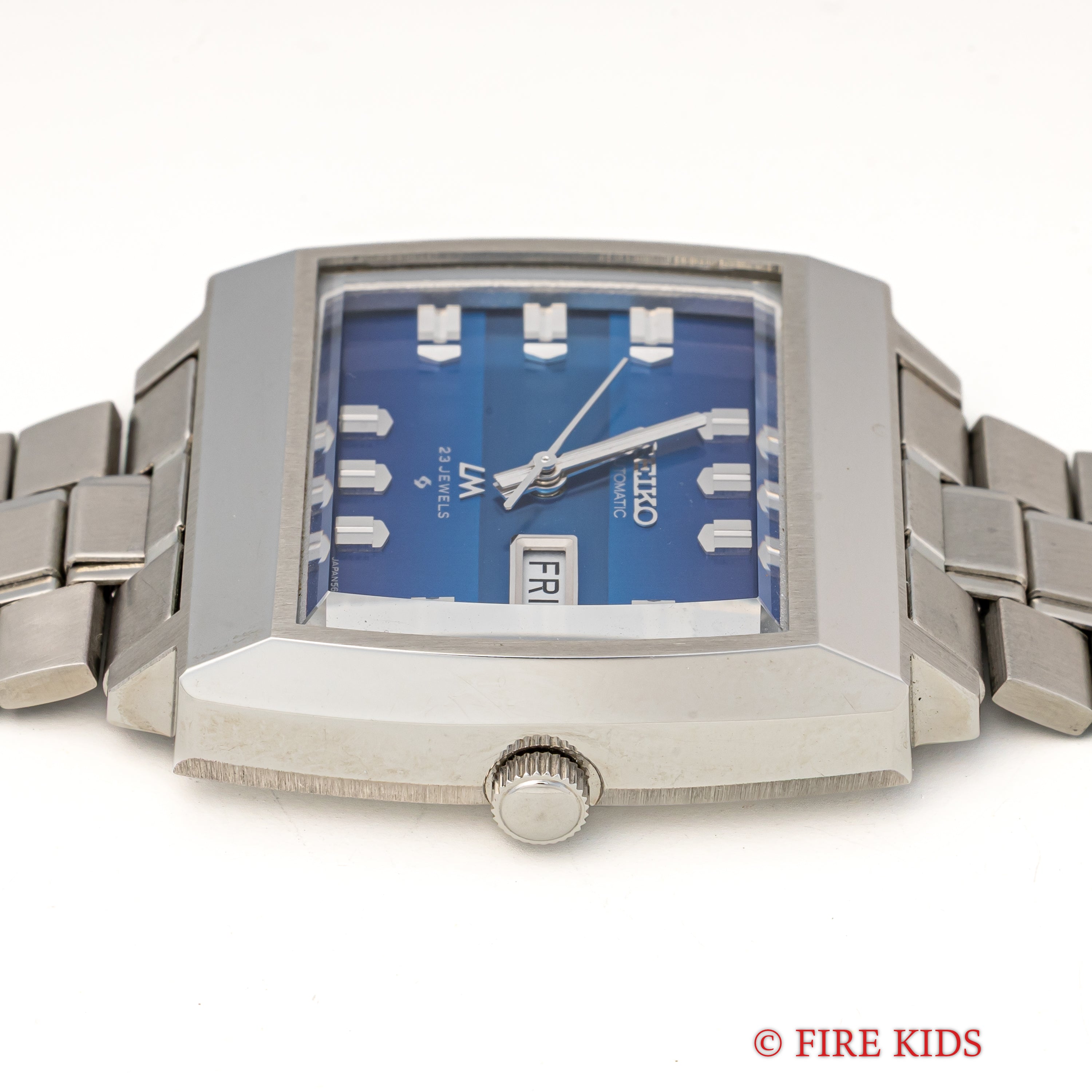 セイコー LM Ref.5606-5180 純正ブレス付き 1974年製 タグ、説明書付き