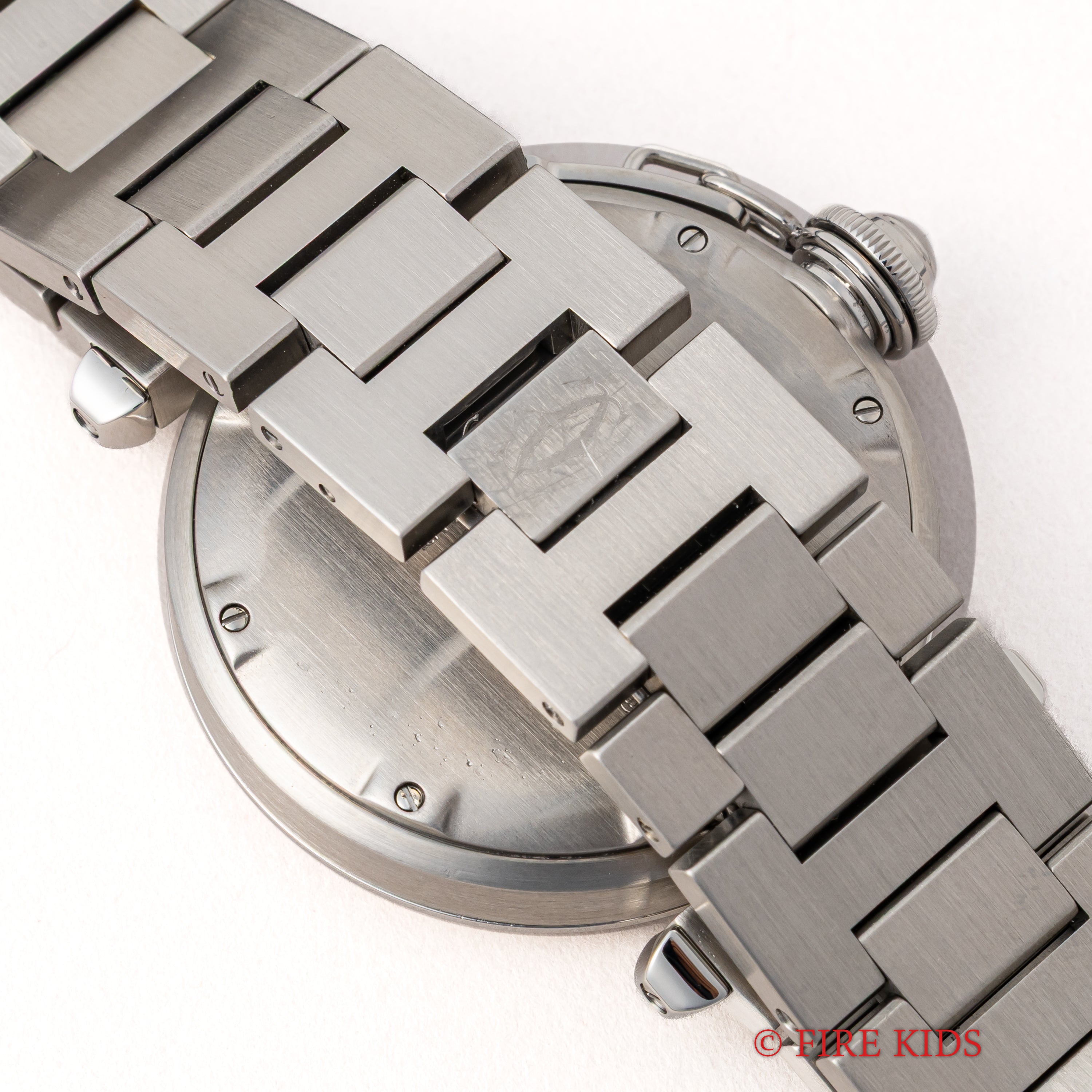 カルティエ パシャC 1990年代製 Ref.2324 ホワイトダイヤル トリチウム夜光 箱・ギャラ付き