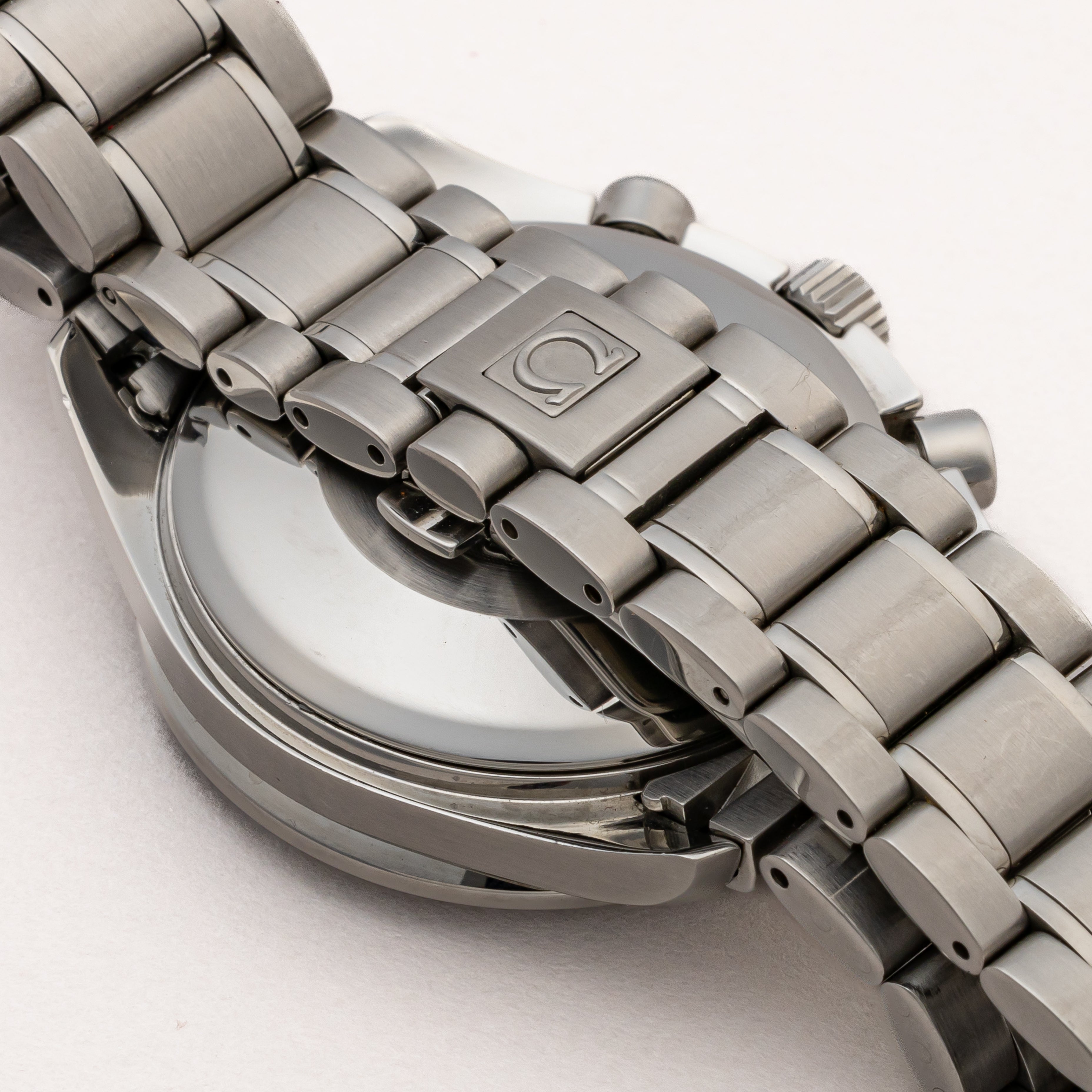 オメガ スピードマスター マーク40 1997年製 Ref.3513.53.000 箱、ギャラ、冊子付き