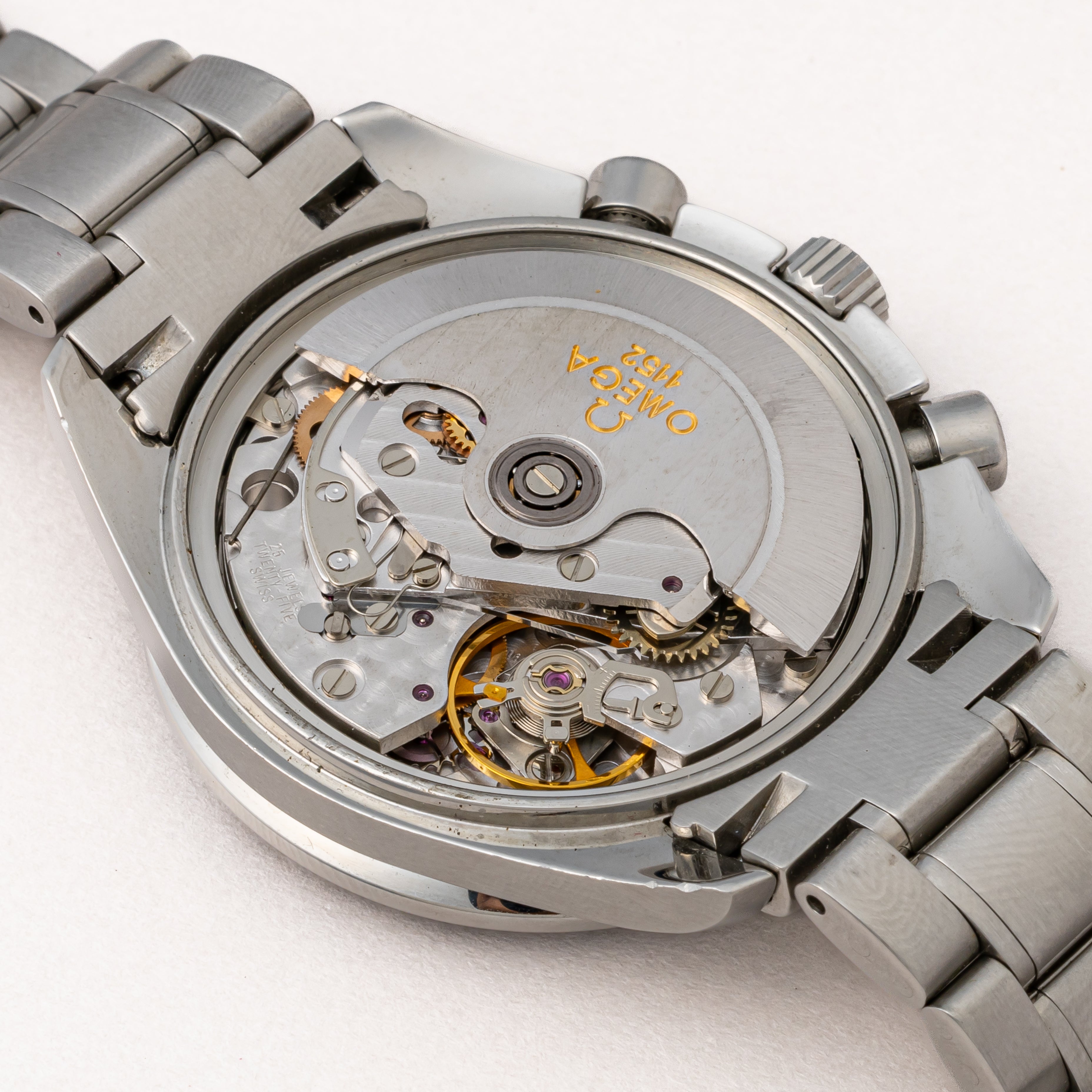 オメガ スピードマスター マーク40 1997年製 Ref.3513.53.000 箱、ギャラ、冊子付き