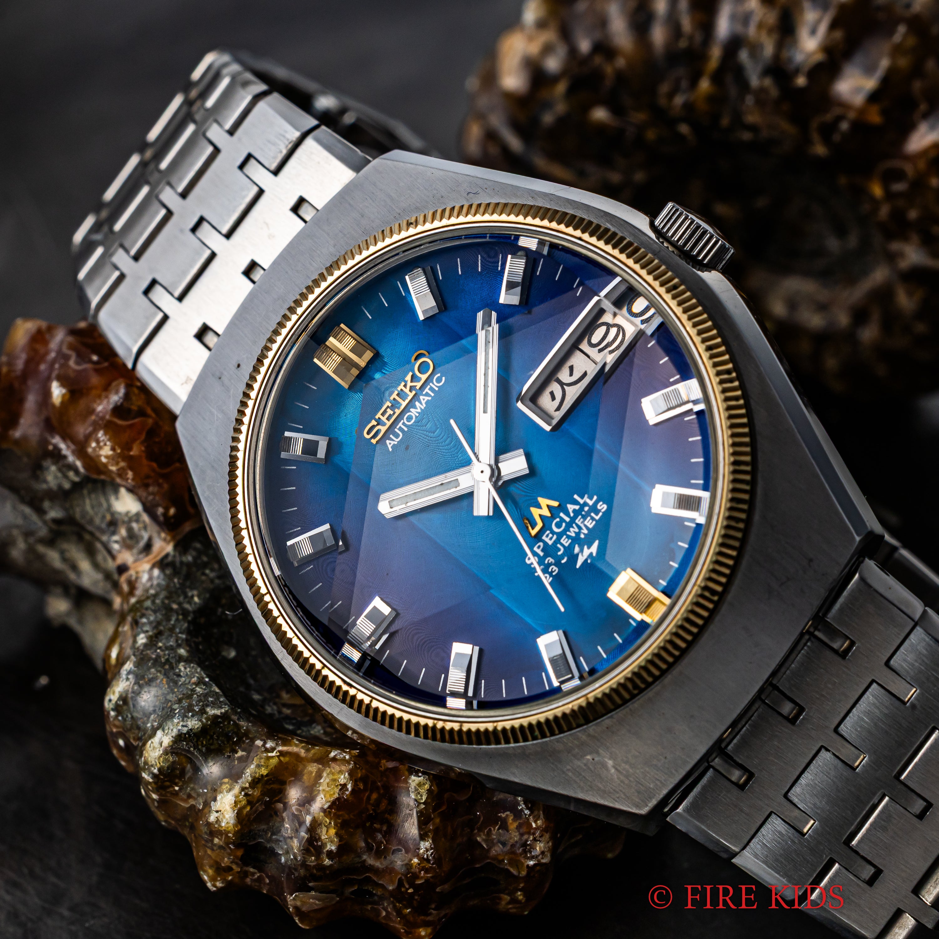 セイコー LM スペシャル 純正ブレス付き Ref.5216-7020 1974年製 タグ付き