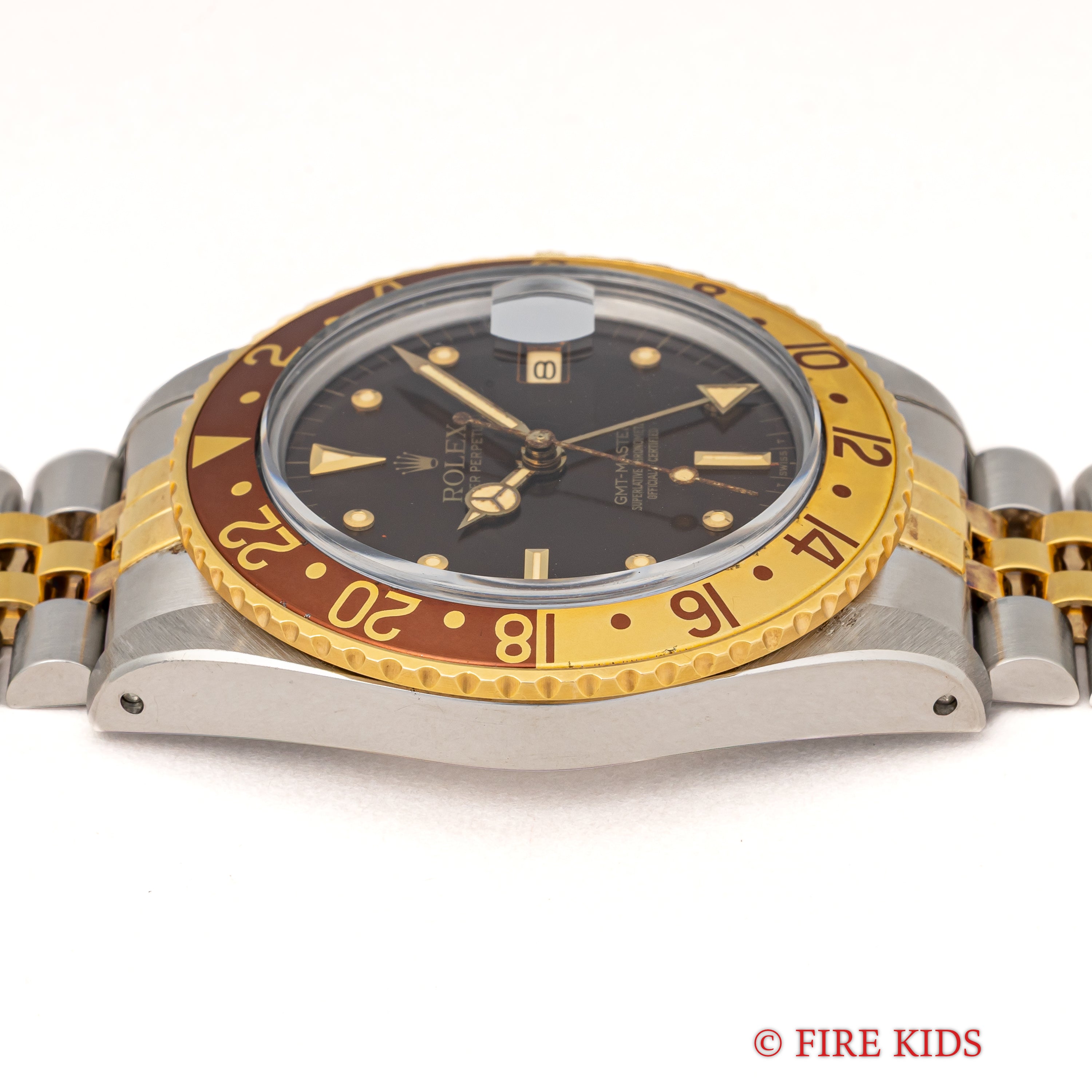 ロレックス GMTマスター 1979年製 茶ツボ Ref.16753 ルートビア オールトリチウム