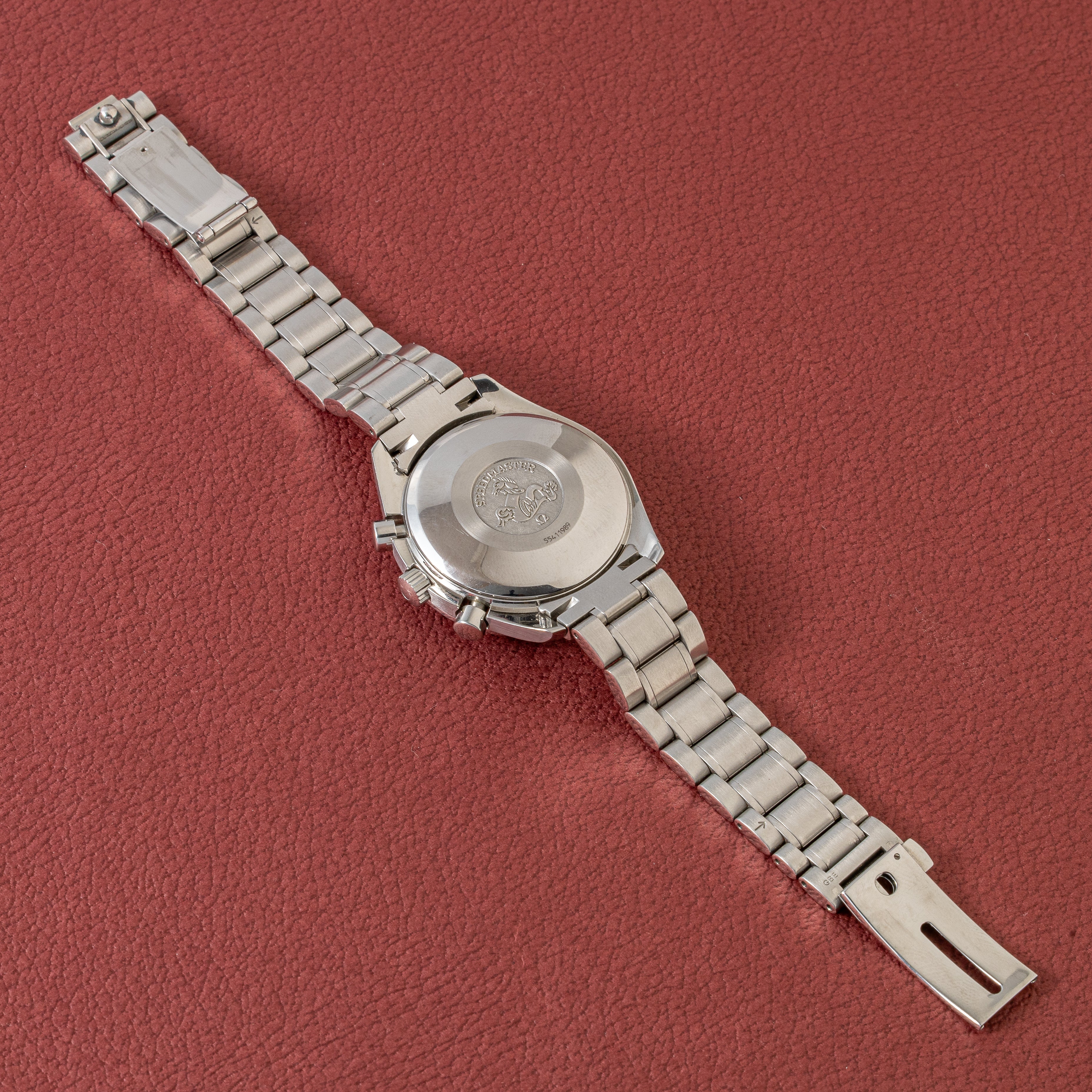 オメガ スピードマスター マーク40 1997年製 Ref.3513.53.000 箱、ギャラ、冊子付き