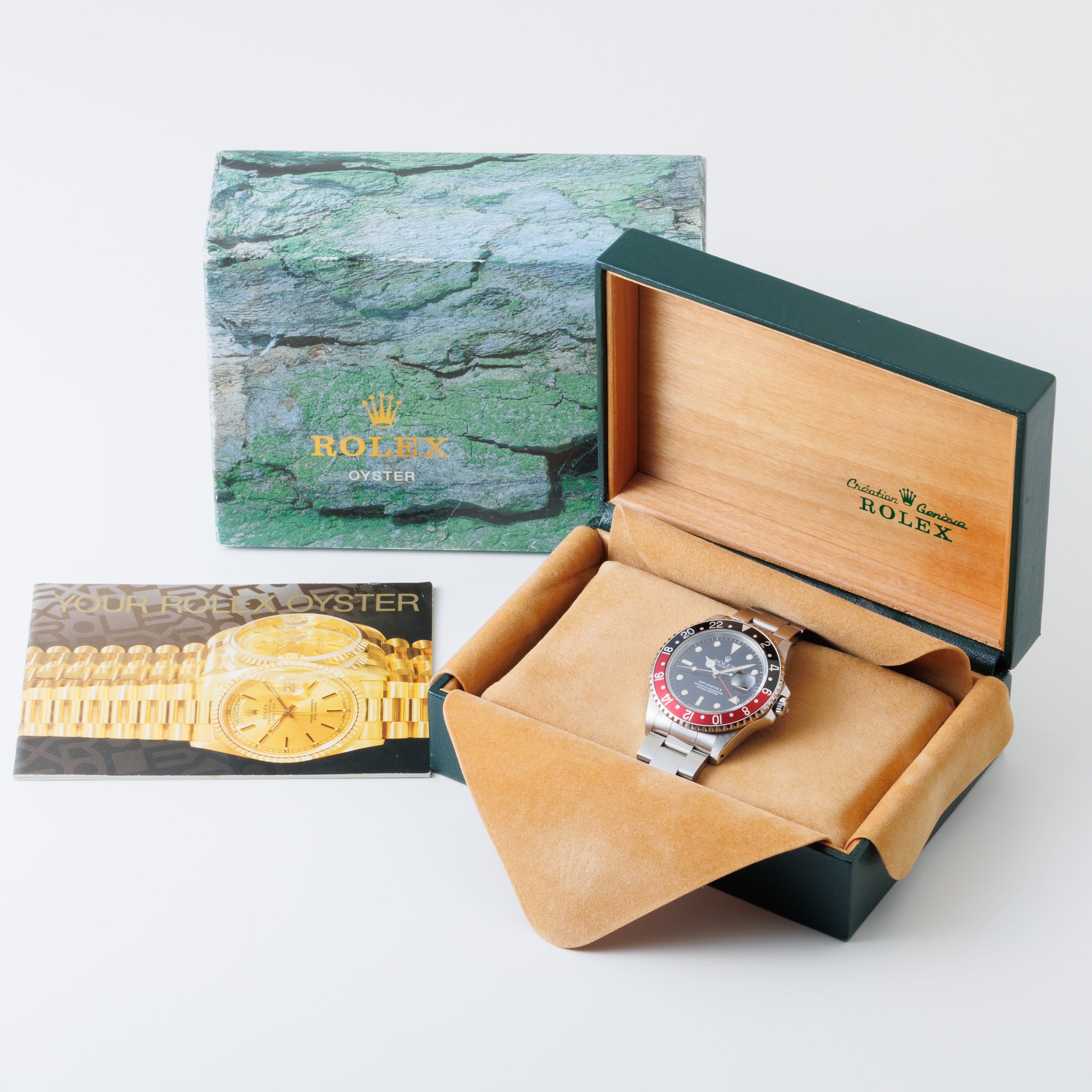 ロレックス GMTマスターⅡ1988年~1989年製 Ref.16710 コークベゼル 箱付き ノンポリッシュ