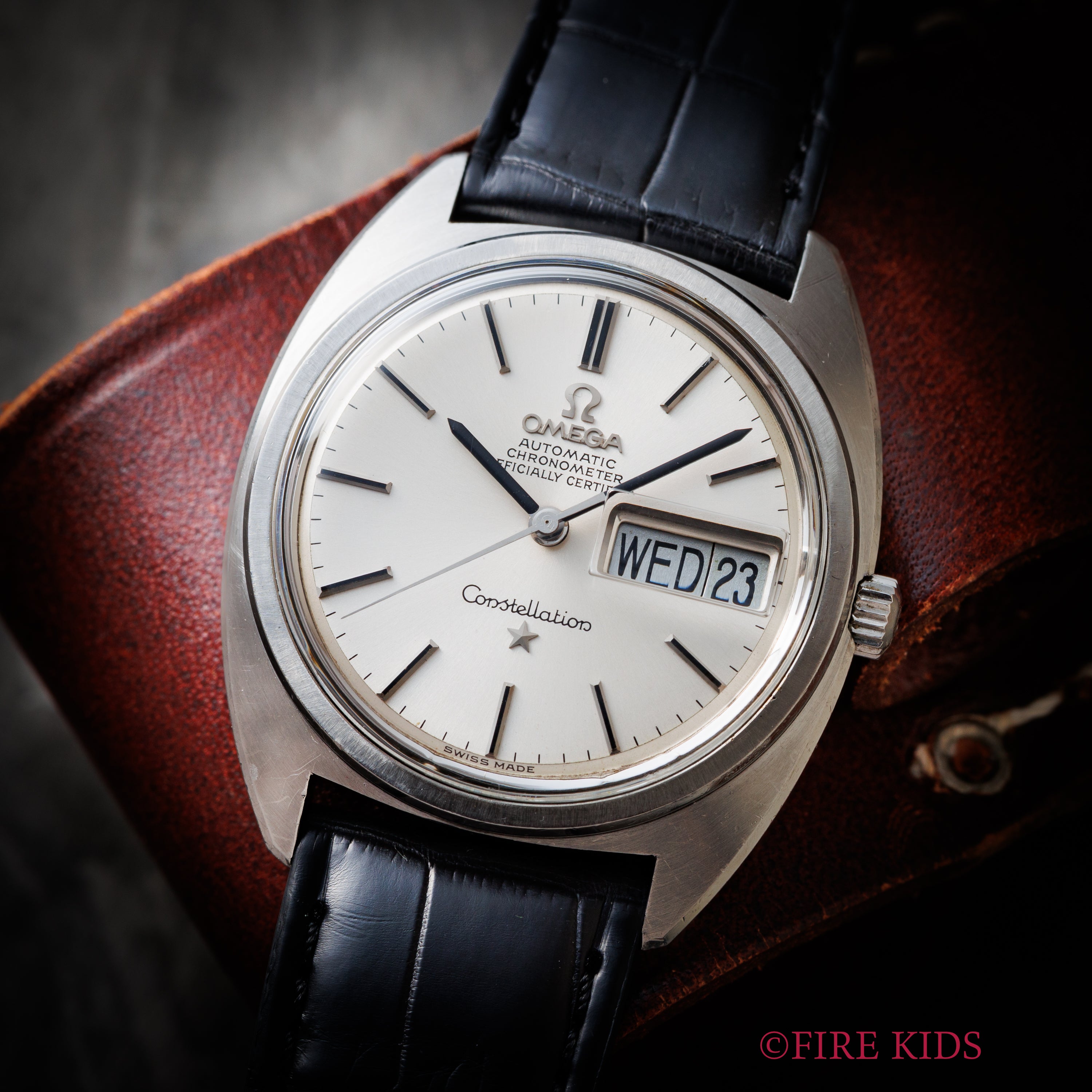 オメガ コンステレーション 1969年製 Ref.168.019 シルバーダイヤル 自動巻クロノメーター