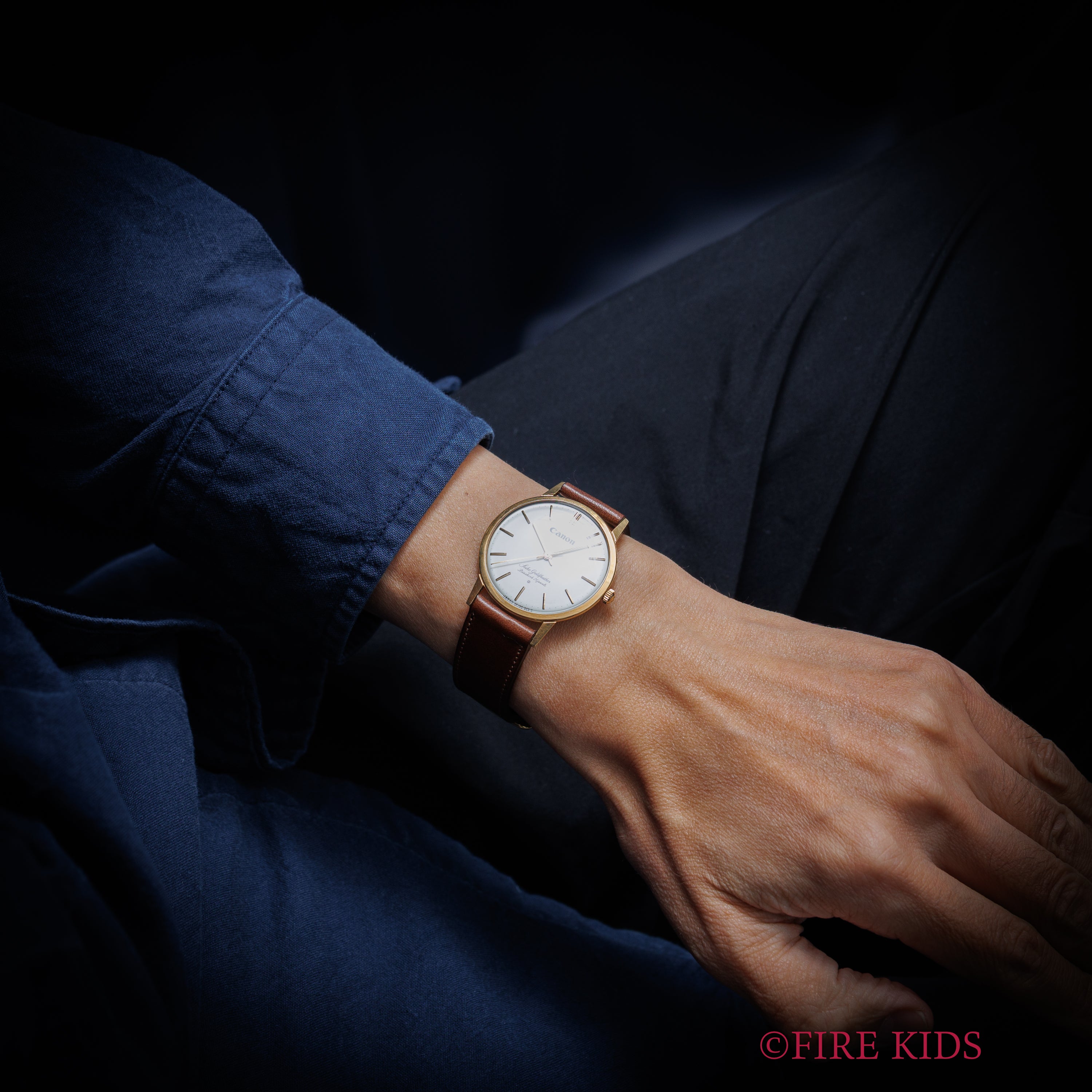 セイコー ゴールドフェザー キャノン 1960年製 Ref.J14060 18金無垢 SDダイヤル