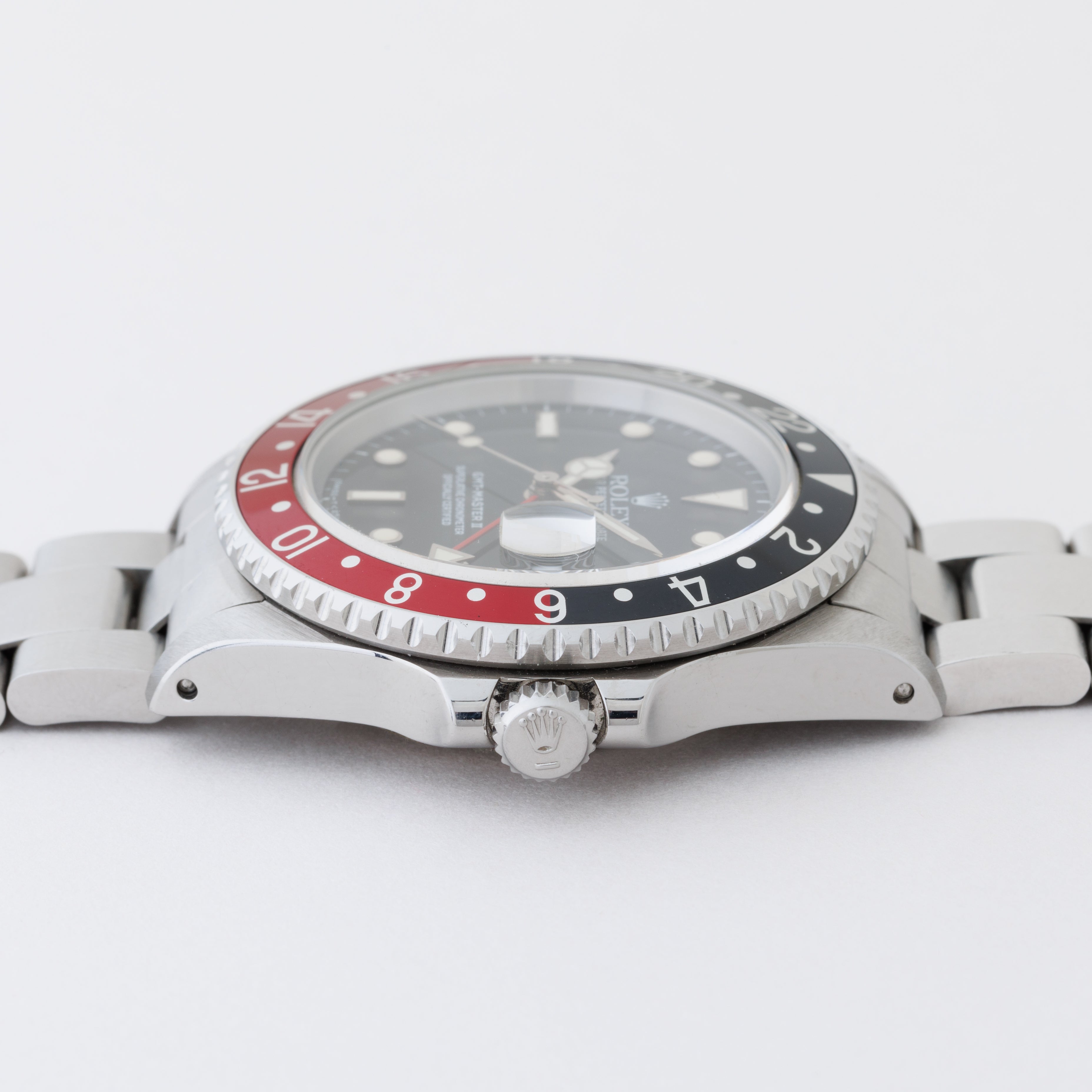 ロレックス GMTマスターⅡ1988年~1989年製 Ref.16710 コークベゼル 箱付き ノンポリッシュ