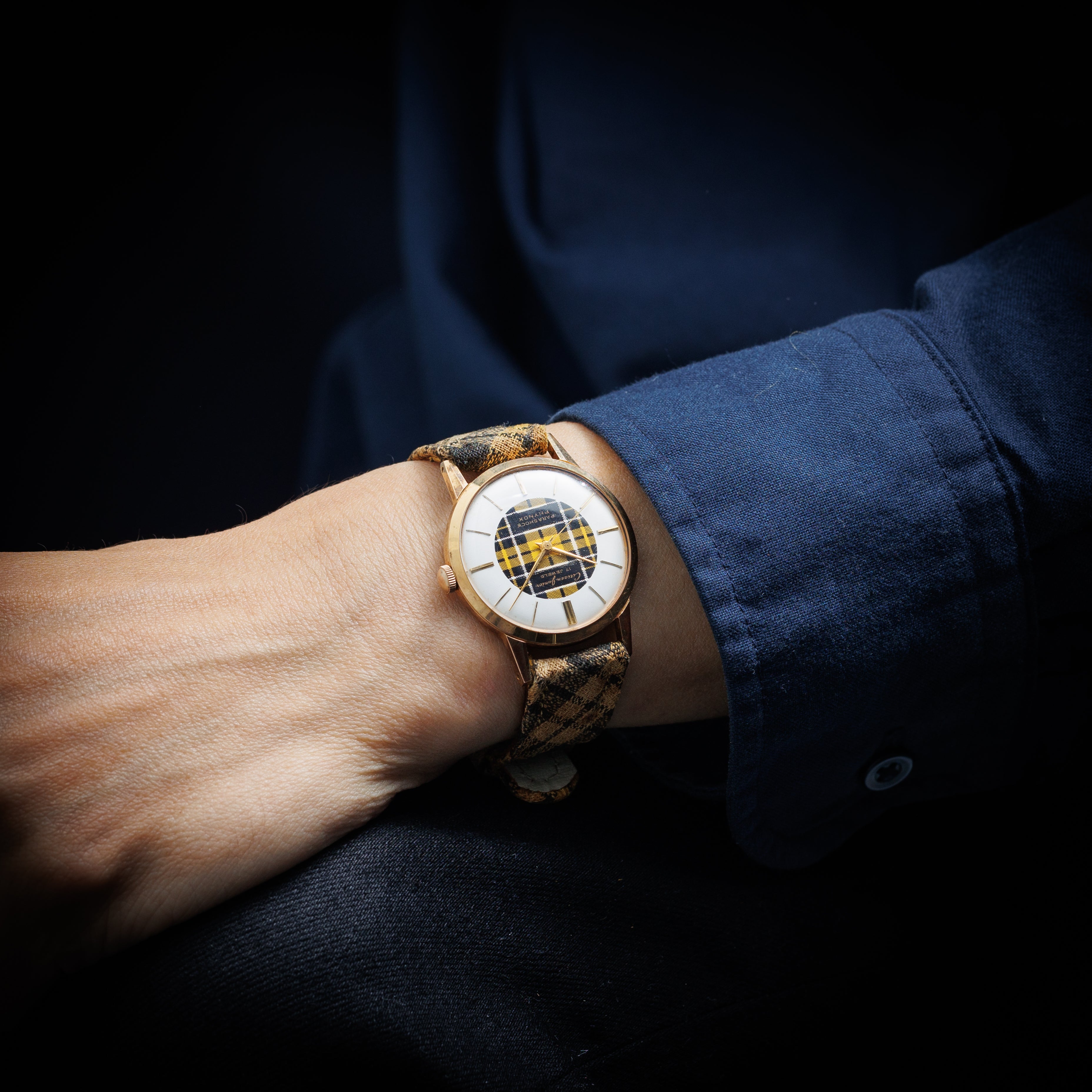 シチズン ジュニア 1959年製 Ref.J140318 ツートーンダイヤル 純正革ベルト