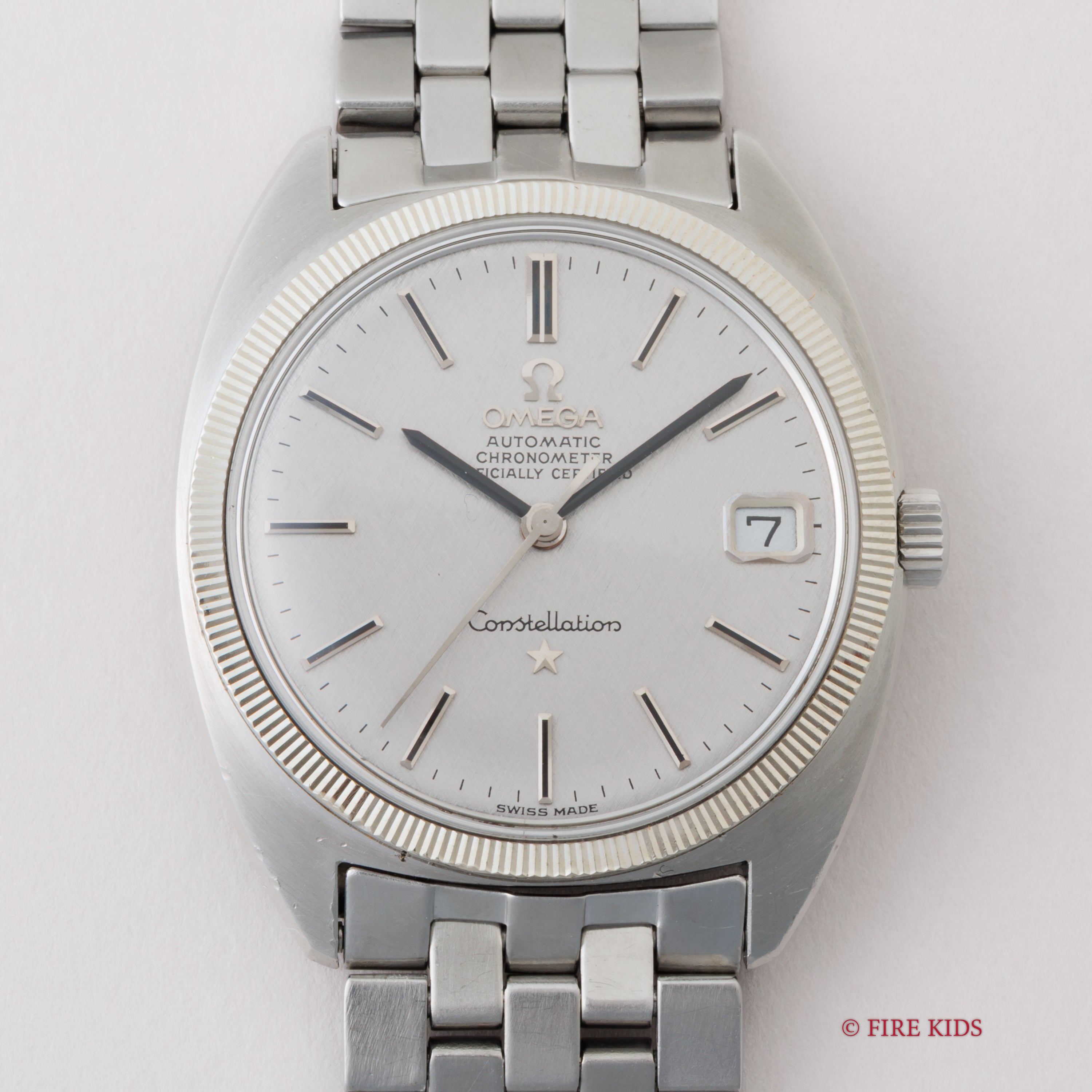 オメガ コンステレーション 1969年製 クロノメーター ジェンタ 前期 コインエッジベゼル ブレス付き