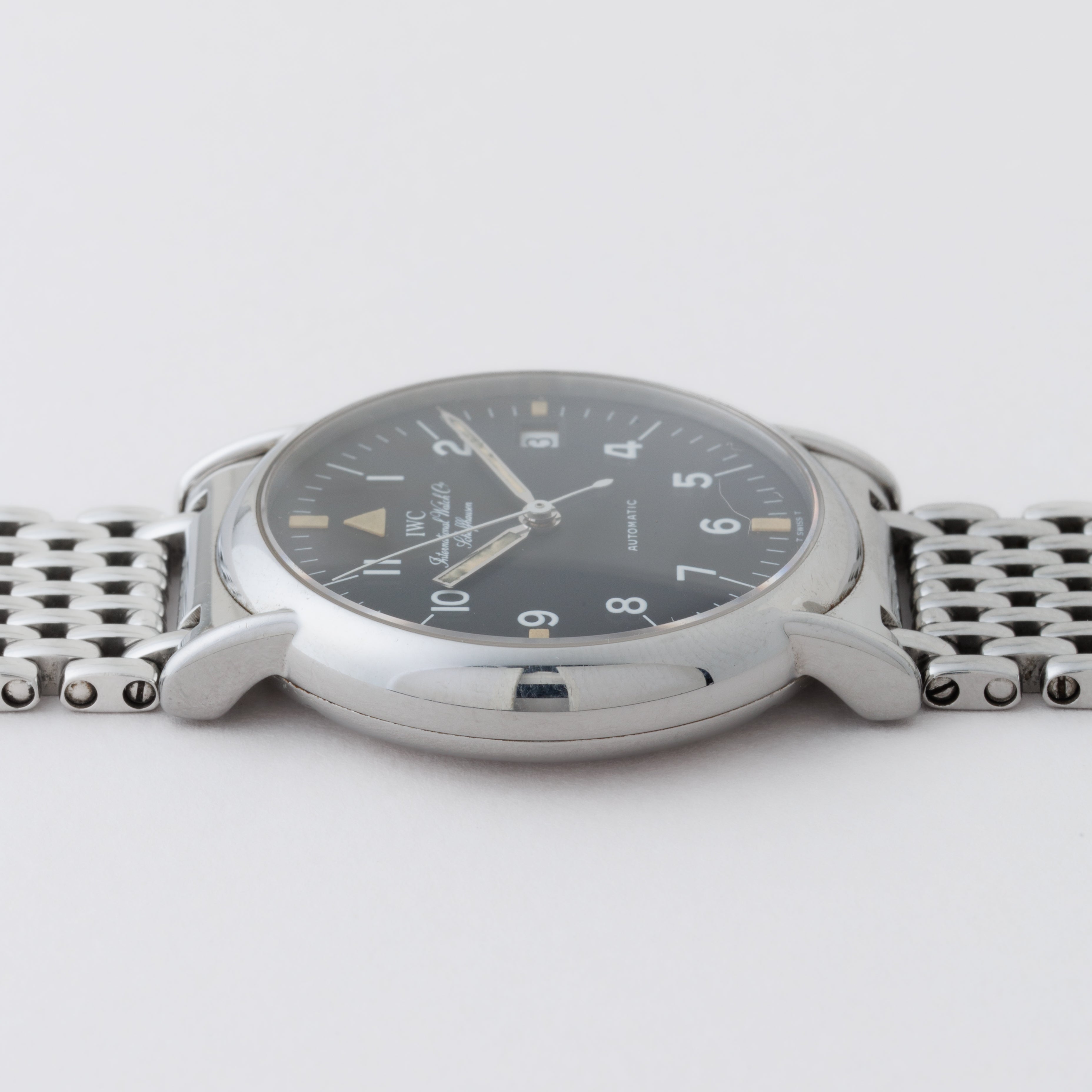 IWC ポートフィノ マークⅫダイヤル 1994年製 純正ライスブレス付き ギャラ、修理保証書付き