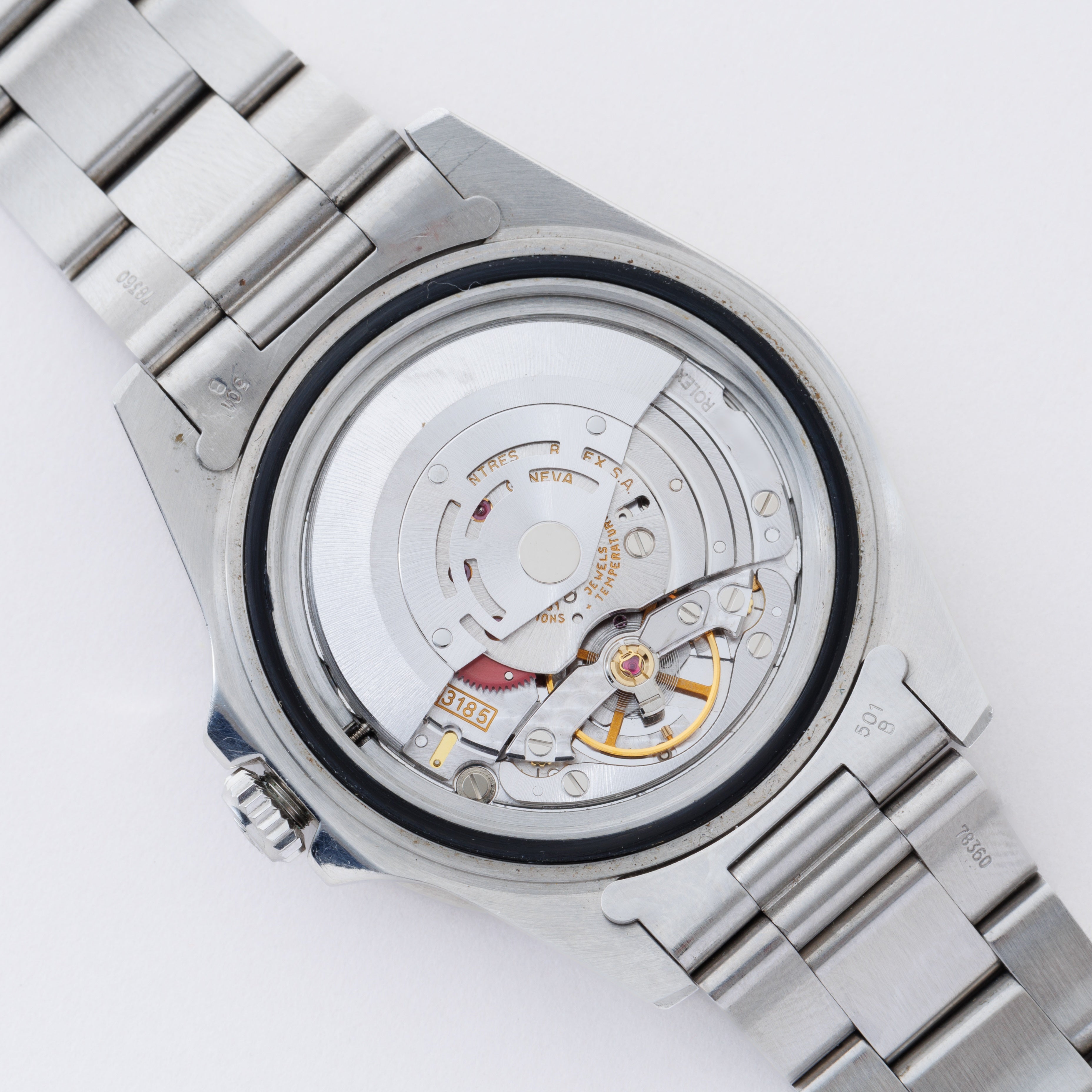 ロレックス GMTマスターⅡ1988年~1989年製 Ref.16710 コークベゼル 箱付き ノンポリッシュ