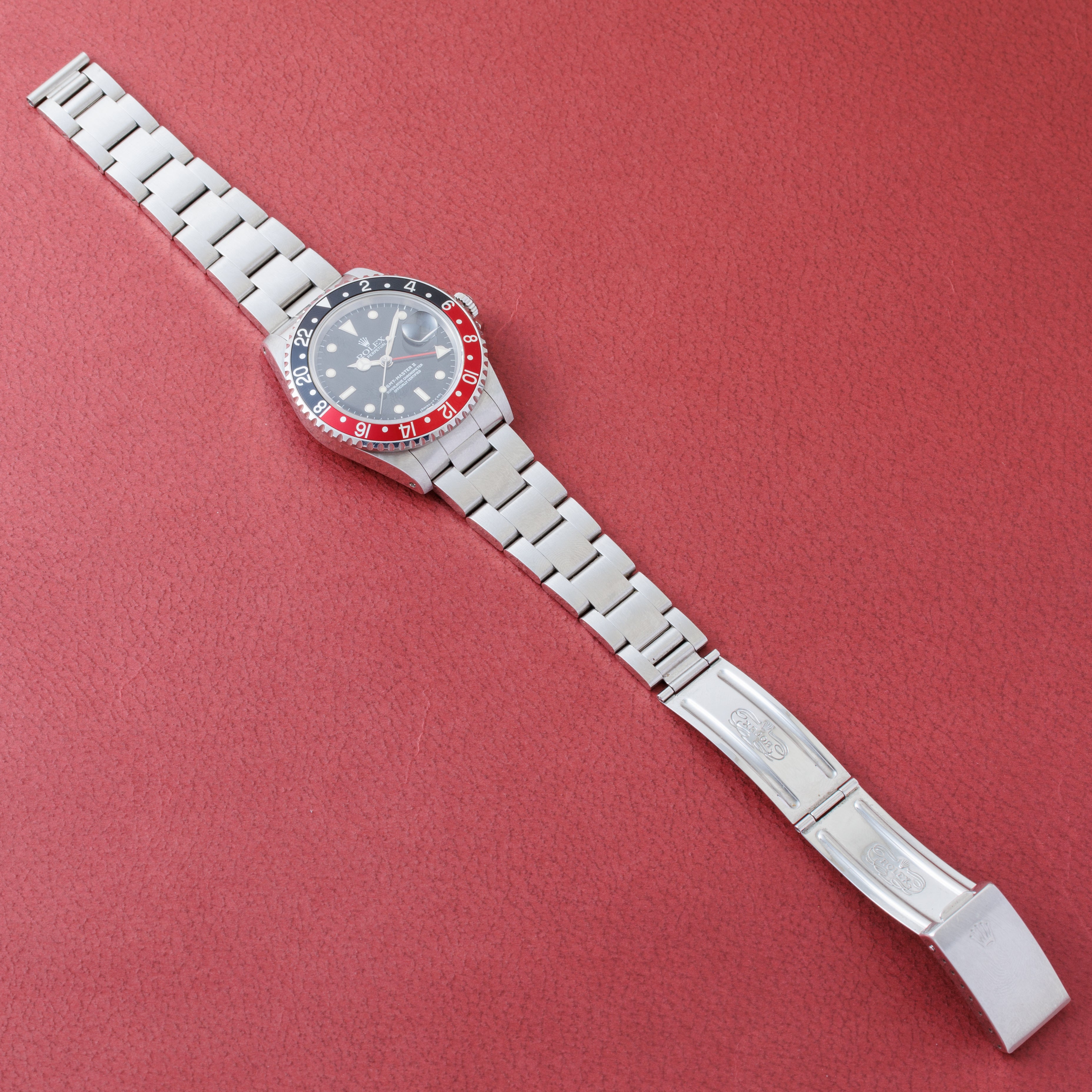 ロレックス GMTマスターⅡ1988年~1989年製 Ref.16710 コークベゼル 箱付き ノンポリッシュ