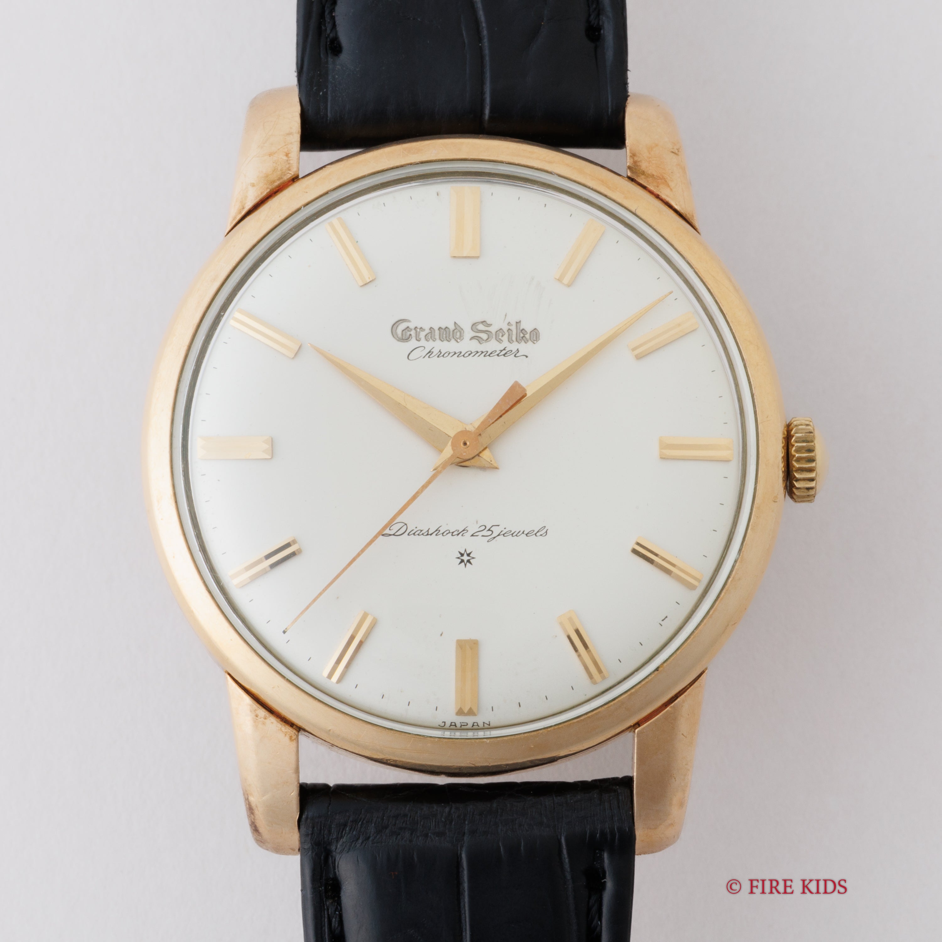 グランドセイコー ファーストモデル 1961年製 Ref.J14070GS 彫文字盤 Cal.3180