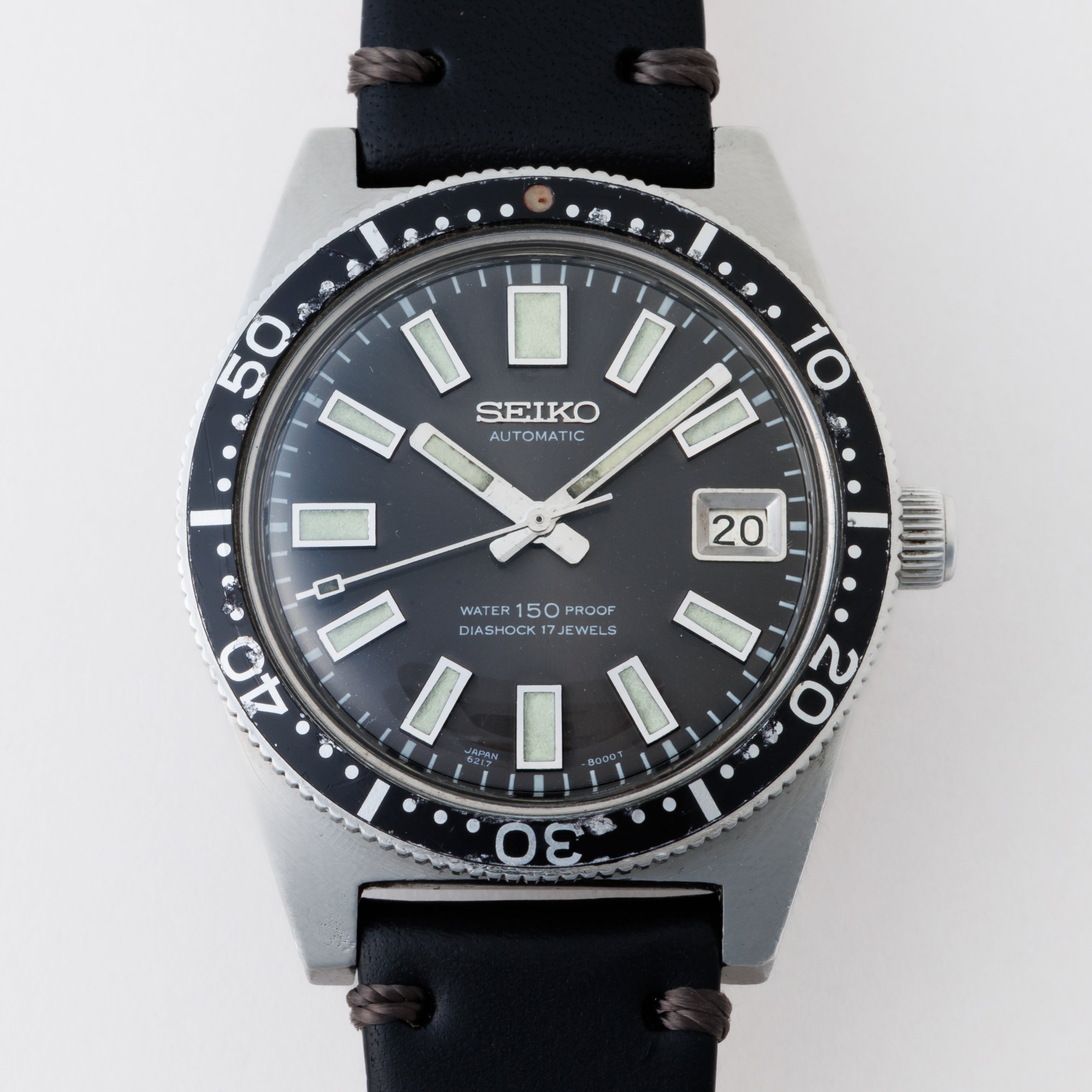 セイコー 150mダイバー ファーストモデル 自動巻き 初期型 1965年製 Ref.6217-8000