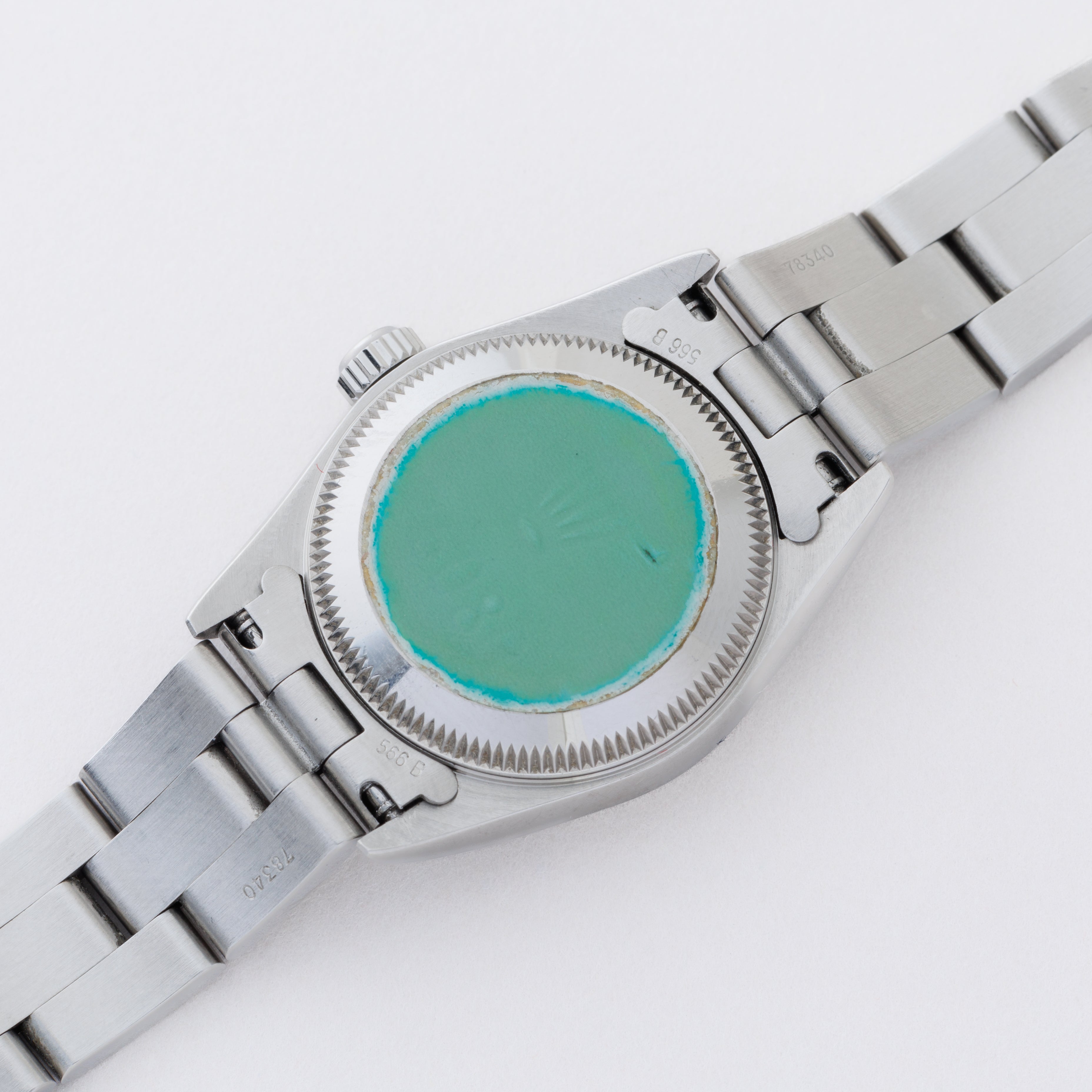 ロレックス レディース オイスターパーペチュアル 1999年製 Ref.76080 エクスプローラーダイヤル タグ付き