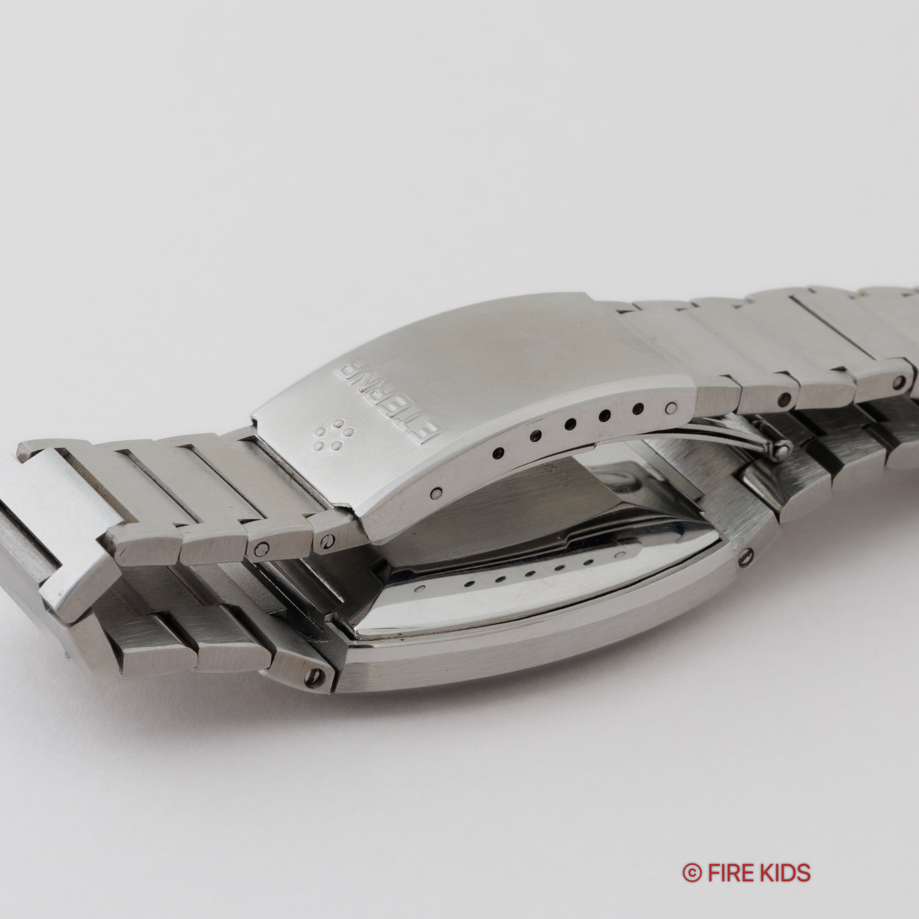 エテルナ マチック3003 1970年代製 TVスクリーンブルーダイヤル 薄型自動巻 純正ブレス