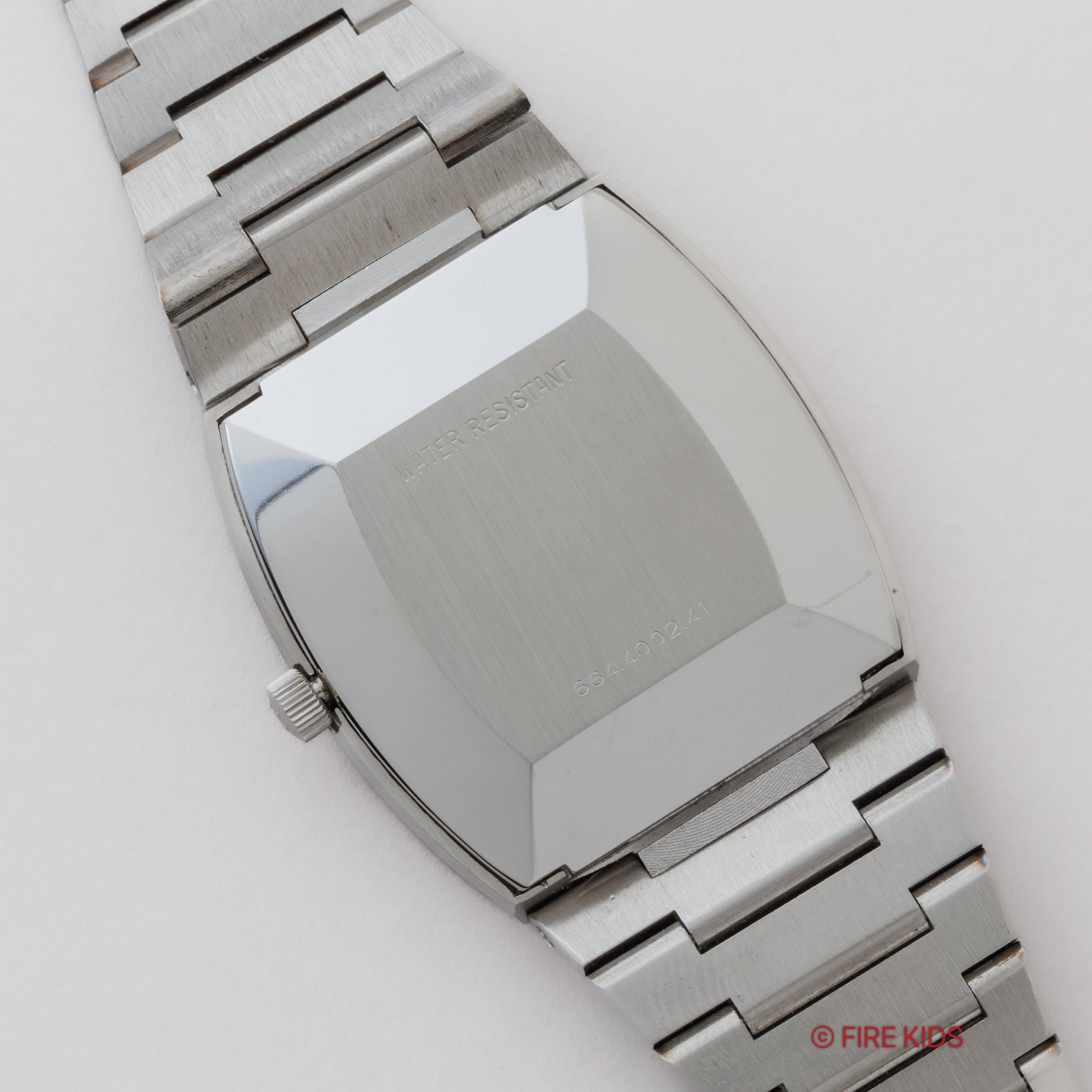 エテルナ マチック3003 1970年代製 TVスクリーンブルーダイヤル 薄型自動巻 純正ブレス