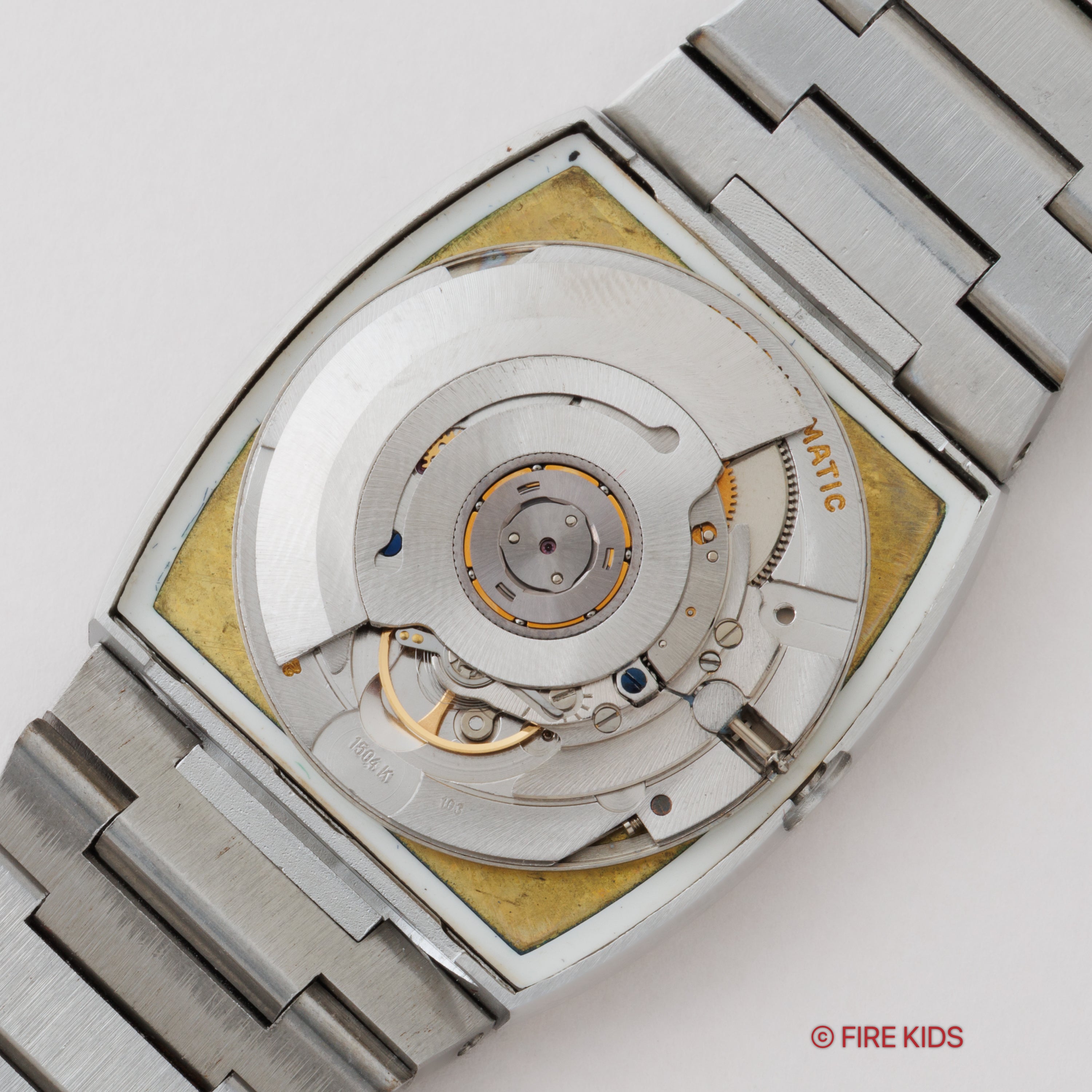 エテルナ マチック3003 1970年代製 TVスクリーンブルーダイヤル 薄型自動巻 純正ブレス