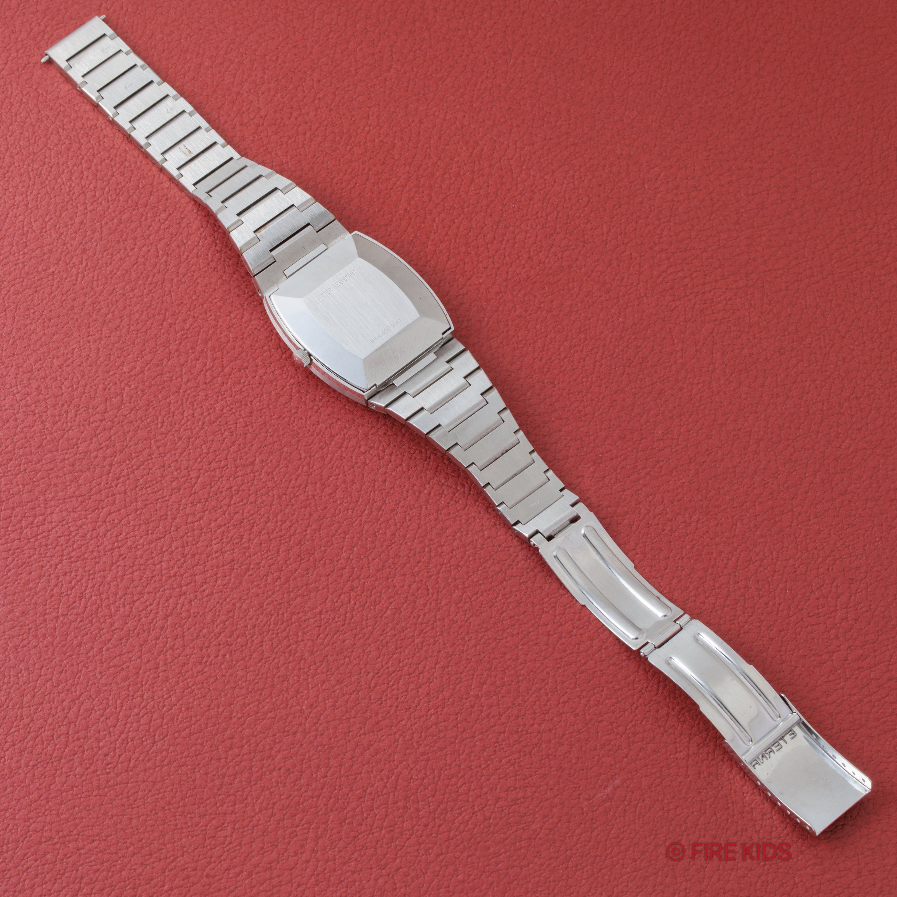 エテルナ マチック3003 1970年代製 TVスクリーンブルーダイヤル 薄型自動巻 純正ブレス