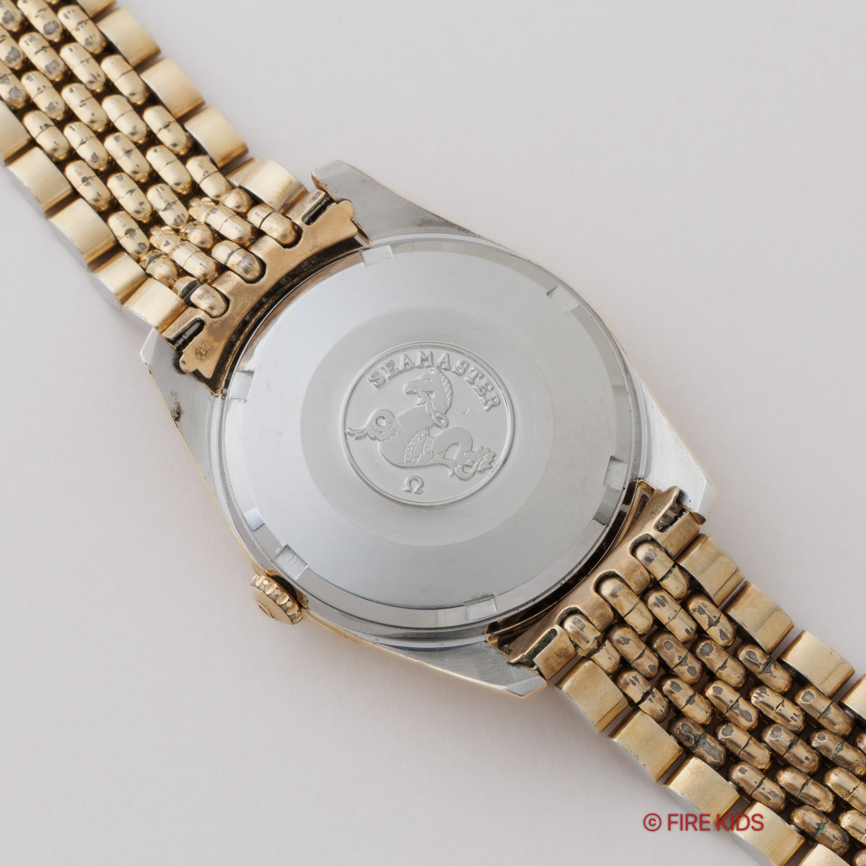 オメガ シーマスター 1962年製 Ref.14779-61 SC トップゴールドケース 純正金張りブレス
