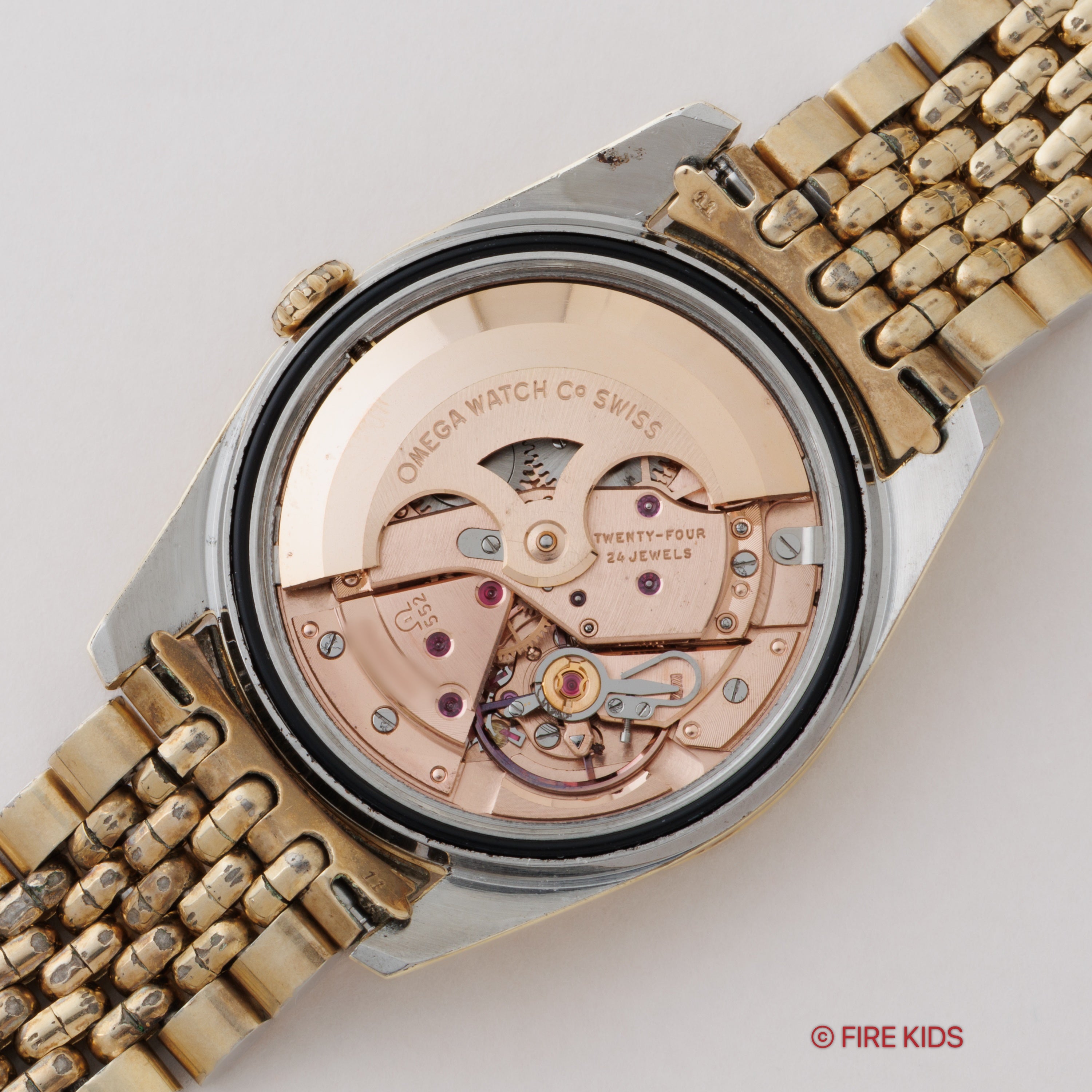 オメガ シーマスター 1962年製 Ref.14779-61 SC トップゴールドケース 純正金張りブレス