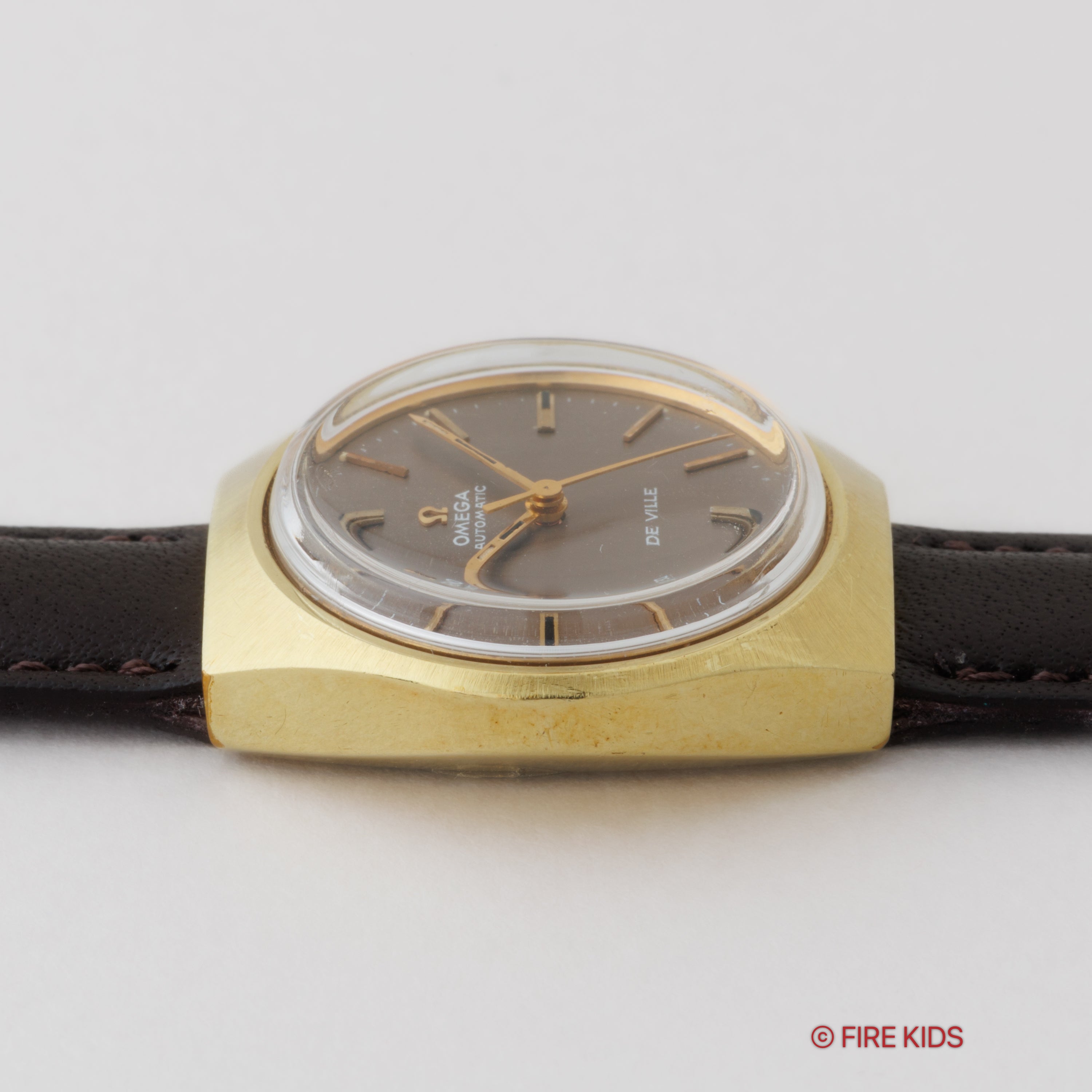 オメガ デヴィル レディースオートマチック グレーダイヤル 1969年製 自動巻 Cal.671