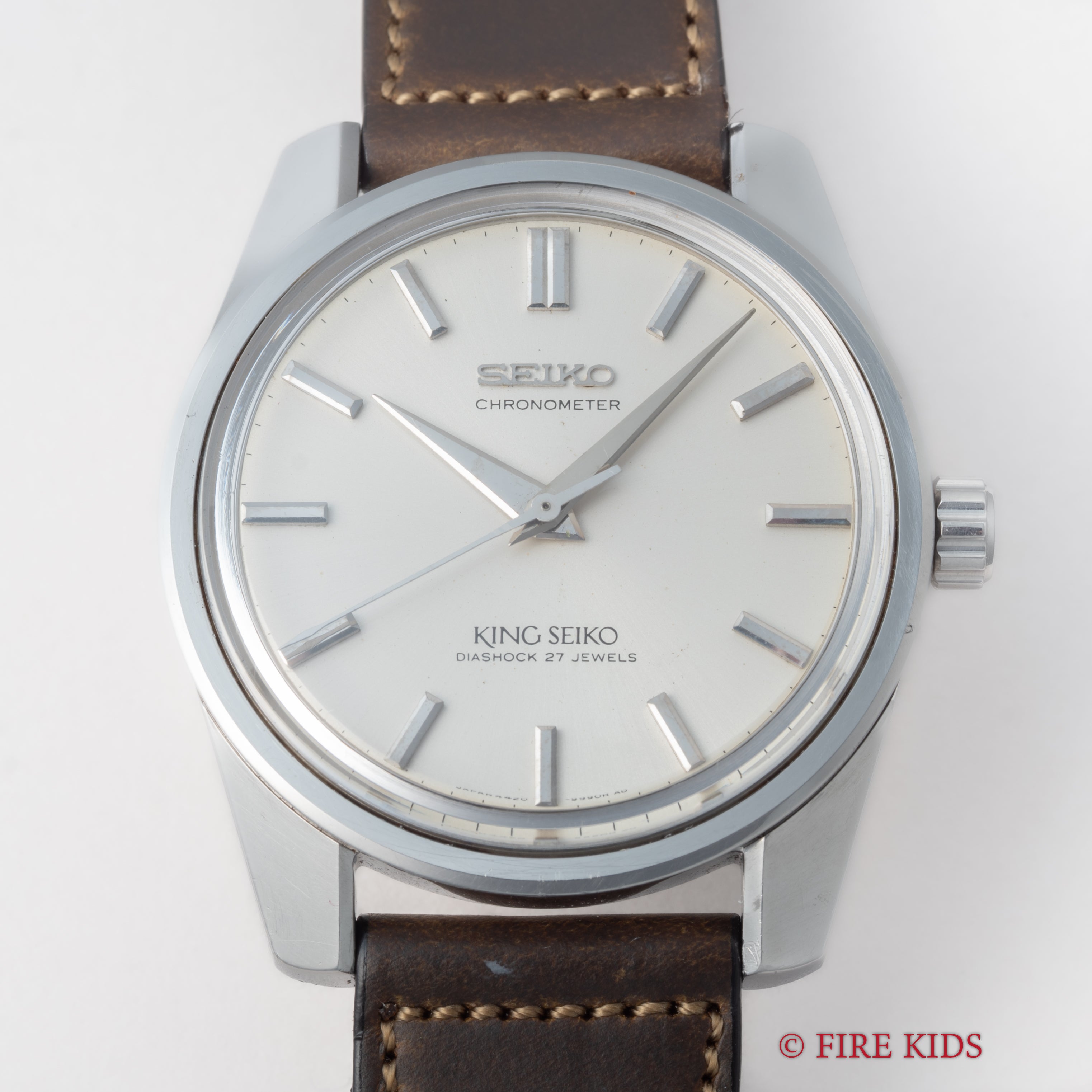 キングセイコー クロノメーター 後期 1966年製 Ref.4420-9990 獅子メダル ロービート手巻き