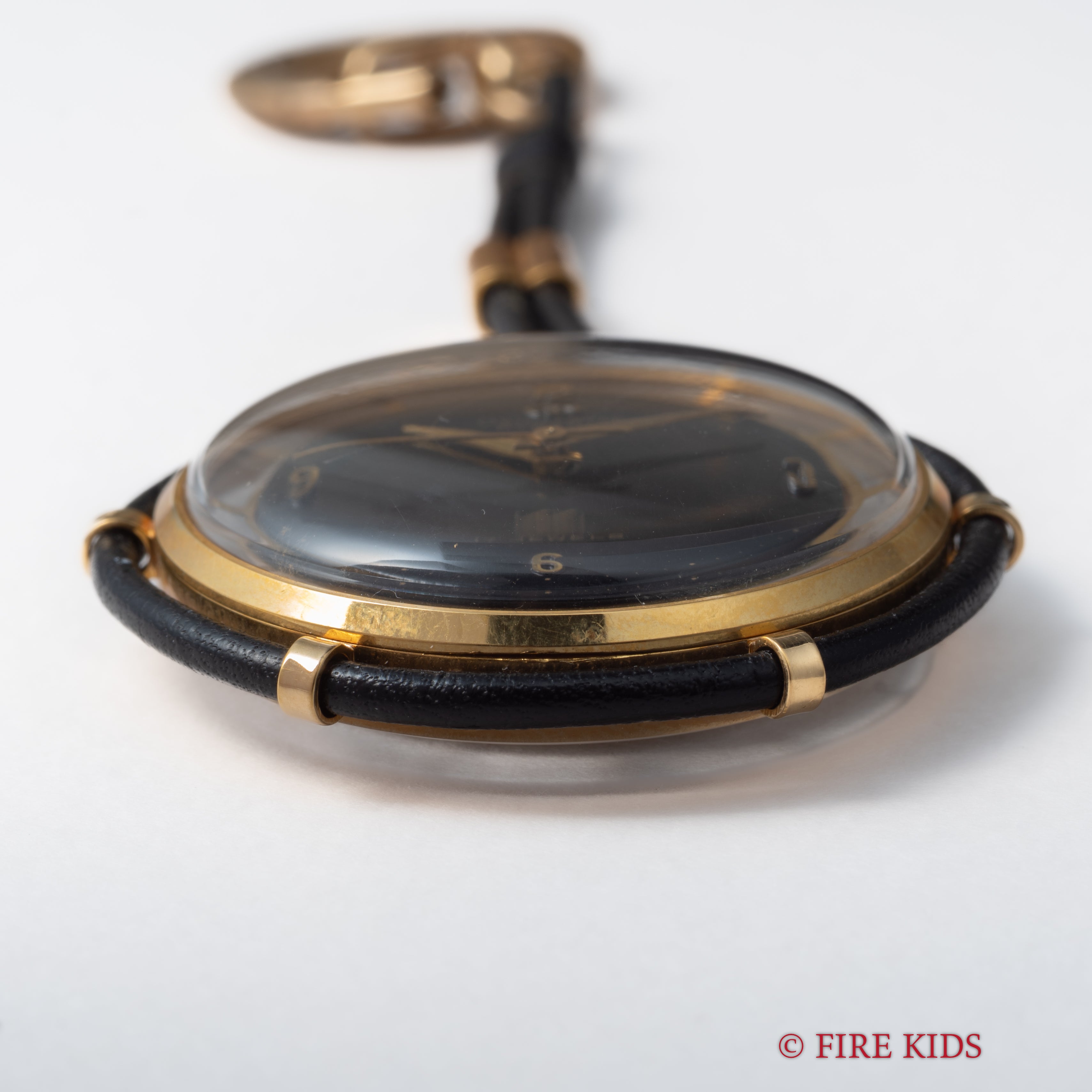 オリエント スター ポケットウォッチ 1950年代製 裏蓋スケルトン 手巻 タグ付き美品