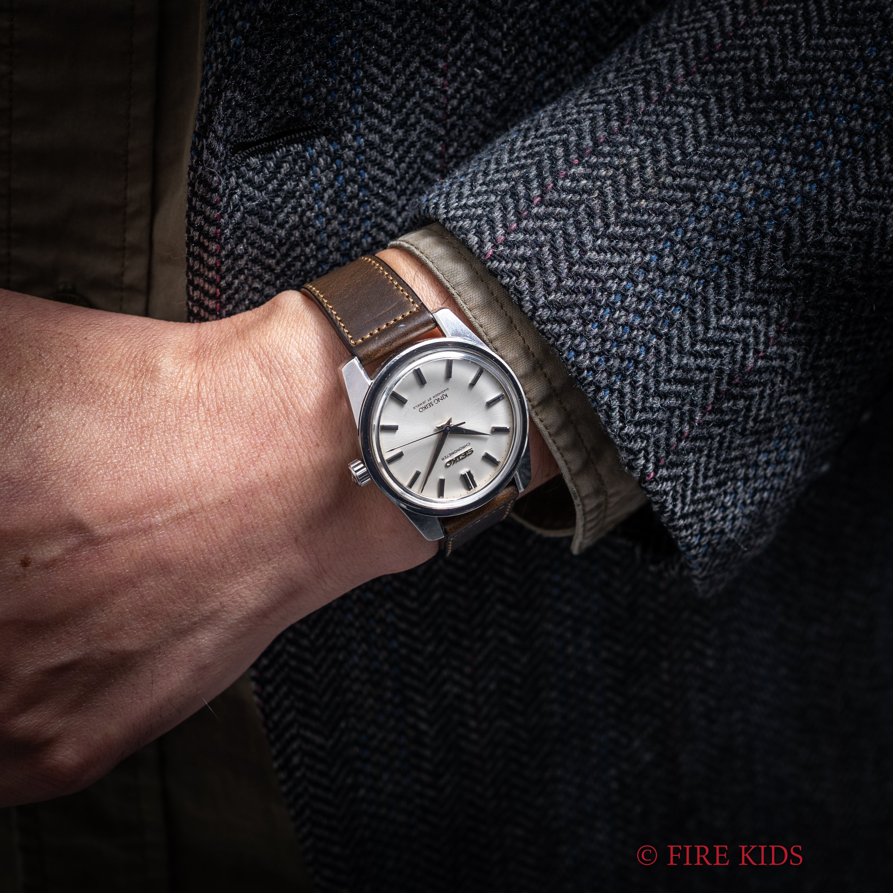 キングセイコー クロノメーター 後期 1966年製 Ref.4420-9990 獅子メダル ロービート手巻き