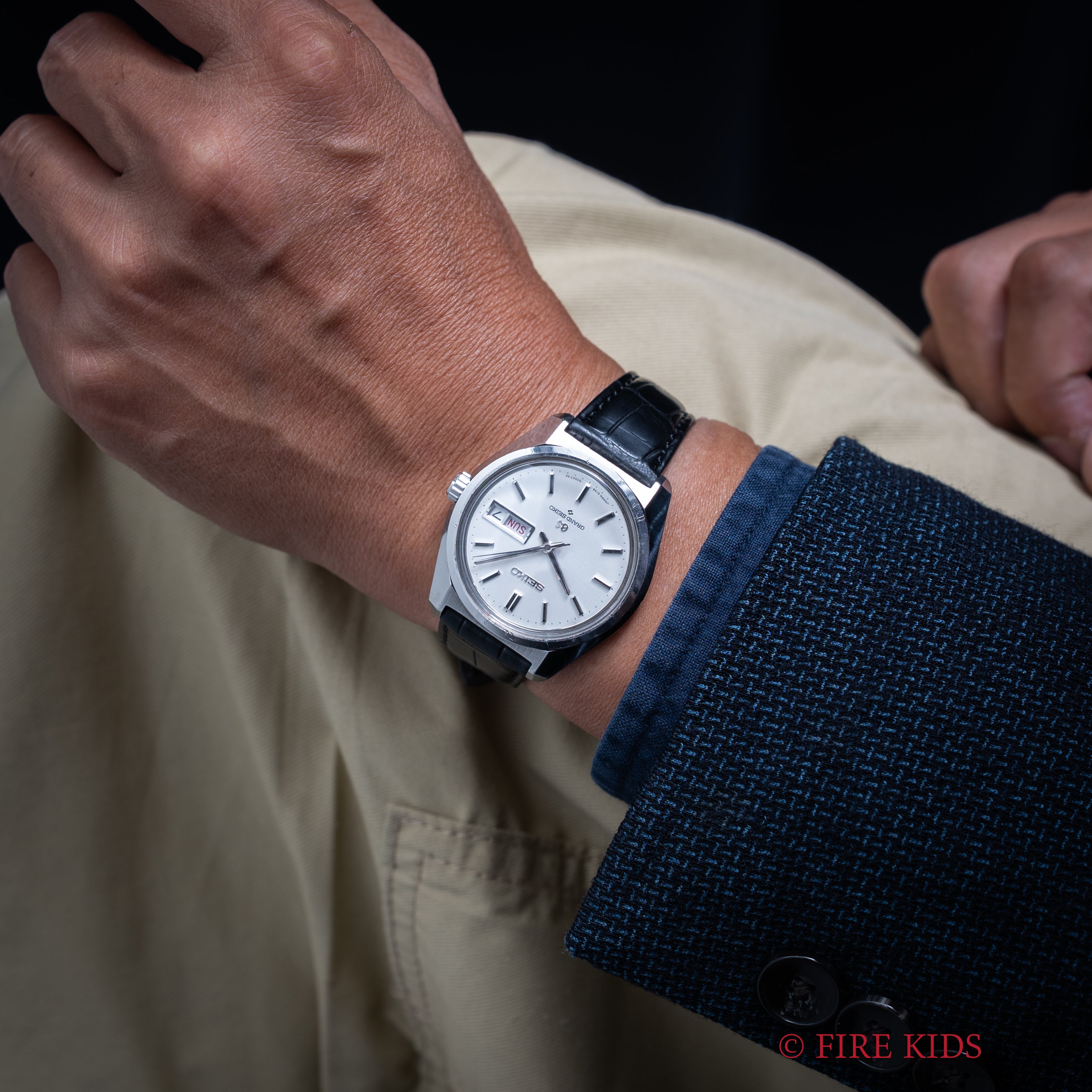 グランドセイコー 1968年製 デイデイト Ref.6146-8000 36000振動 61GS初期型