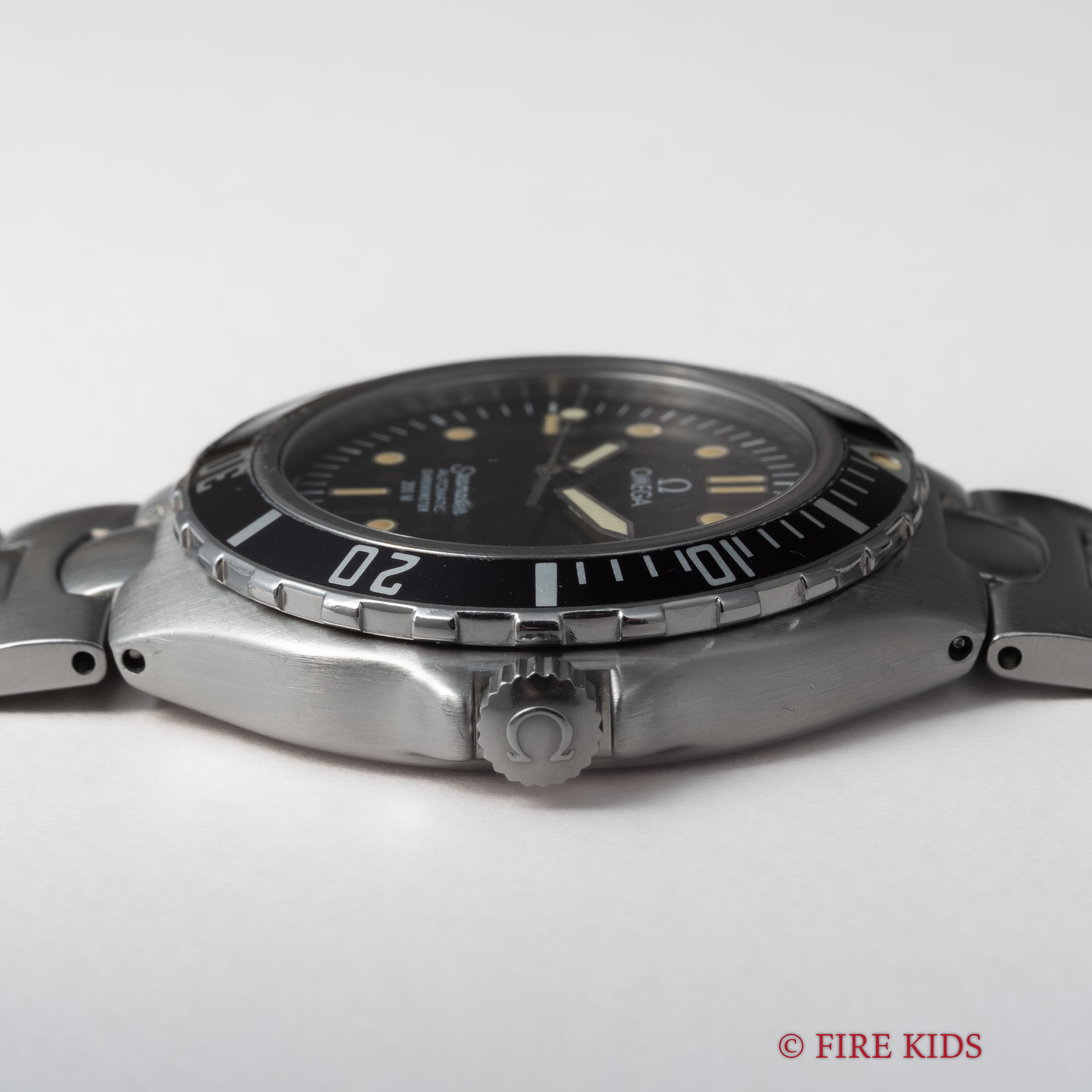 オメガ シーマスター200m プレボンド ミッドサイズ 1988年製 自動巻き ジェンタデザイン