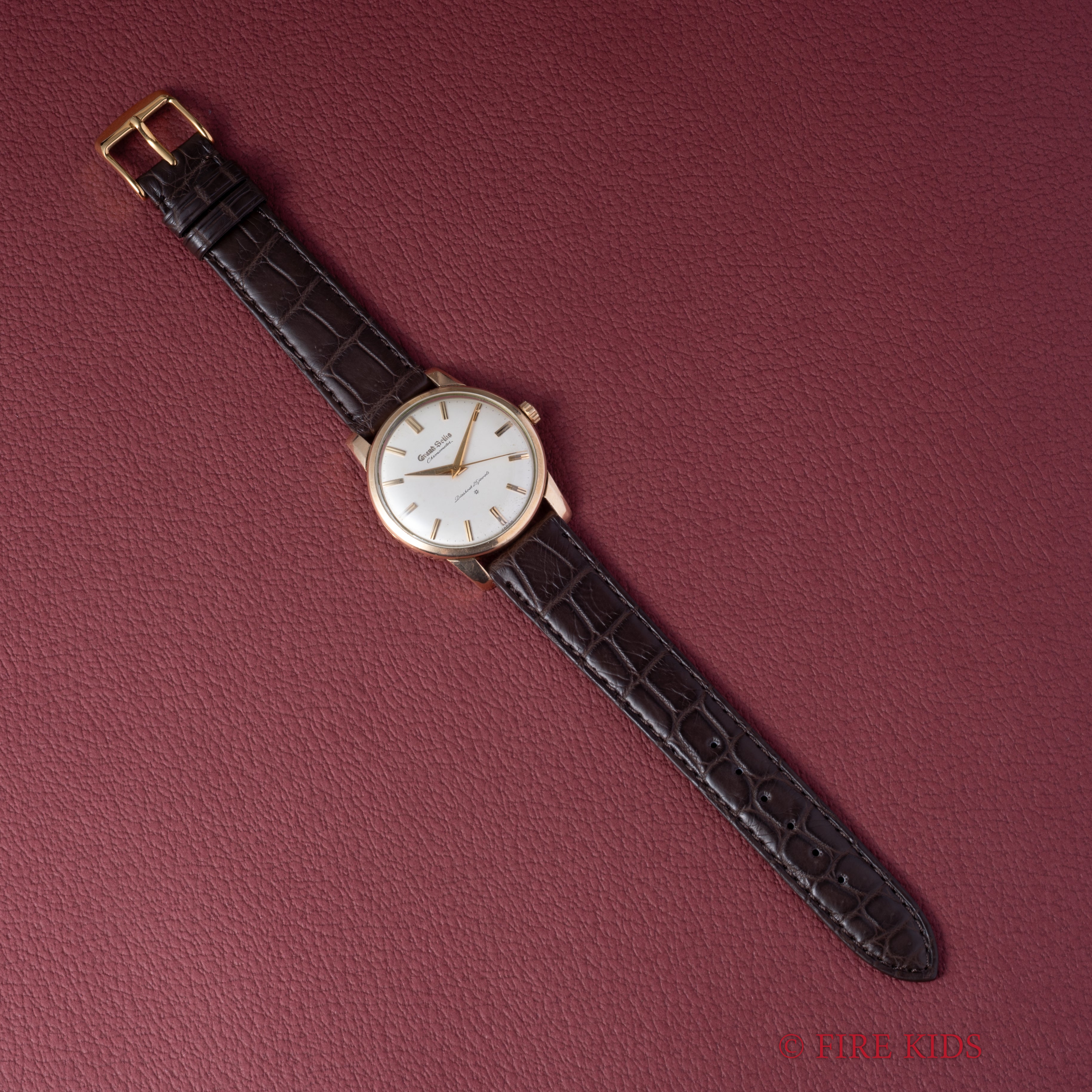 グランドセイコー ファーストモデル 1961年製 Ref.J14070GS 彫文字盤最終 平針