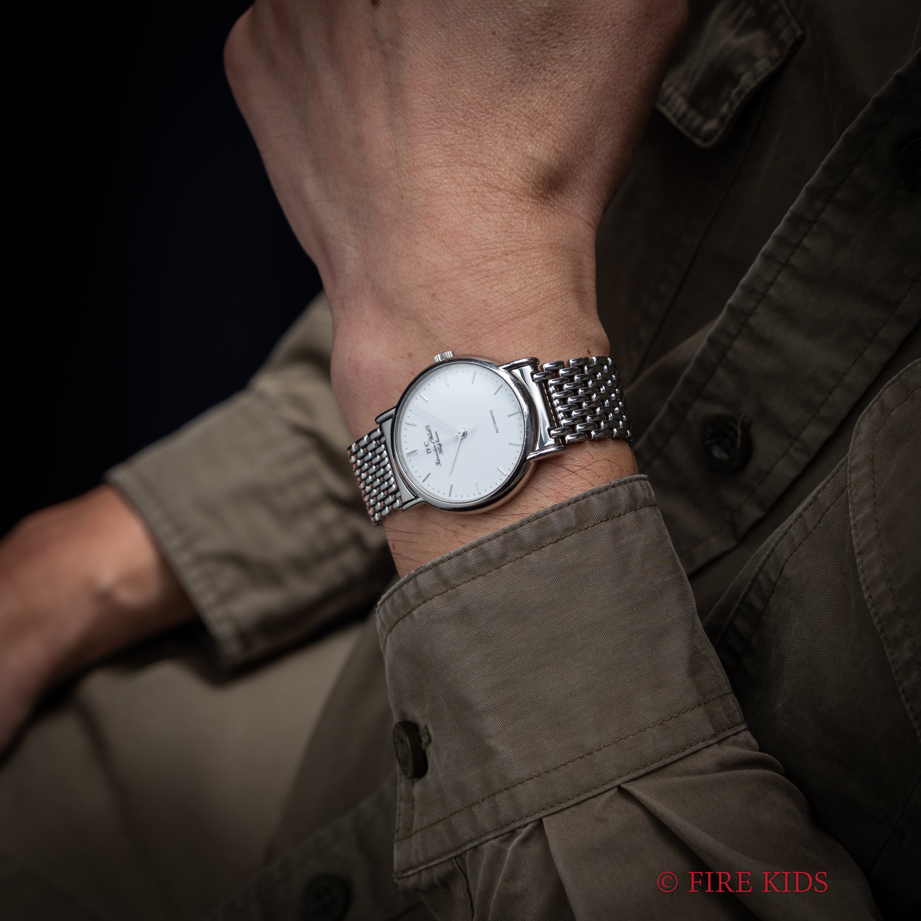 IWC ポートフィノ ノンデイト 1991年製 ホワイトダイヤル 自動巻 純正ブレス