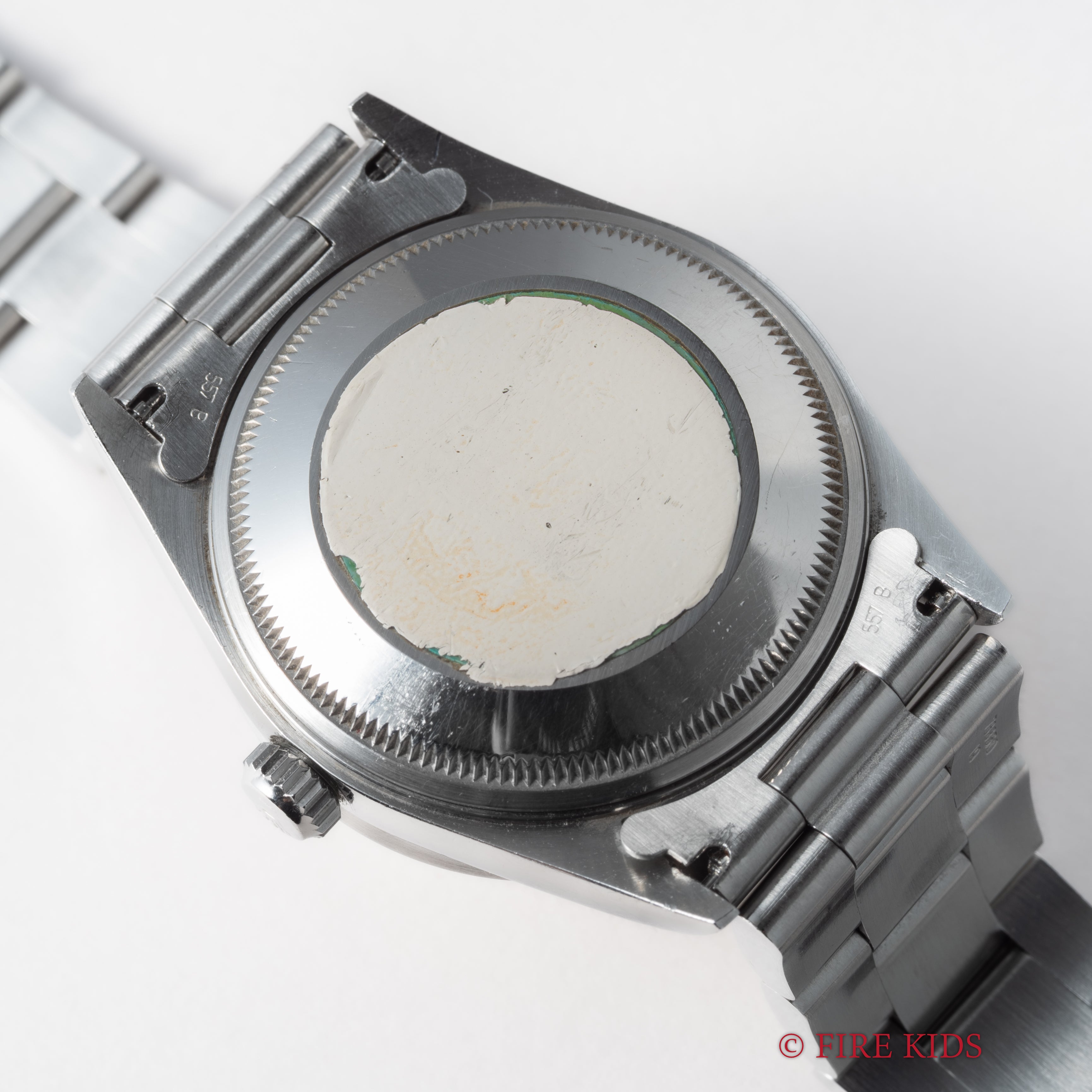 ロレックス オイスターパーペチュアルデイト 1994~1995年製 Ref.15210 パティーナダイヤル 冊子付き