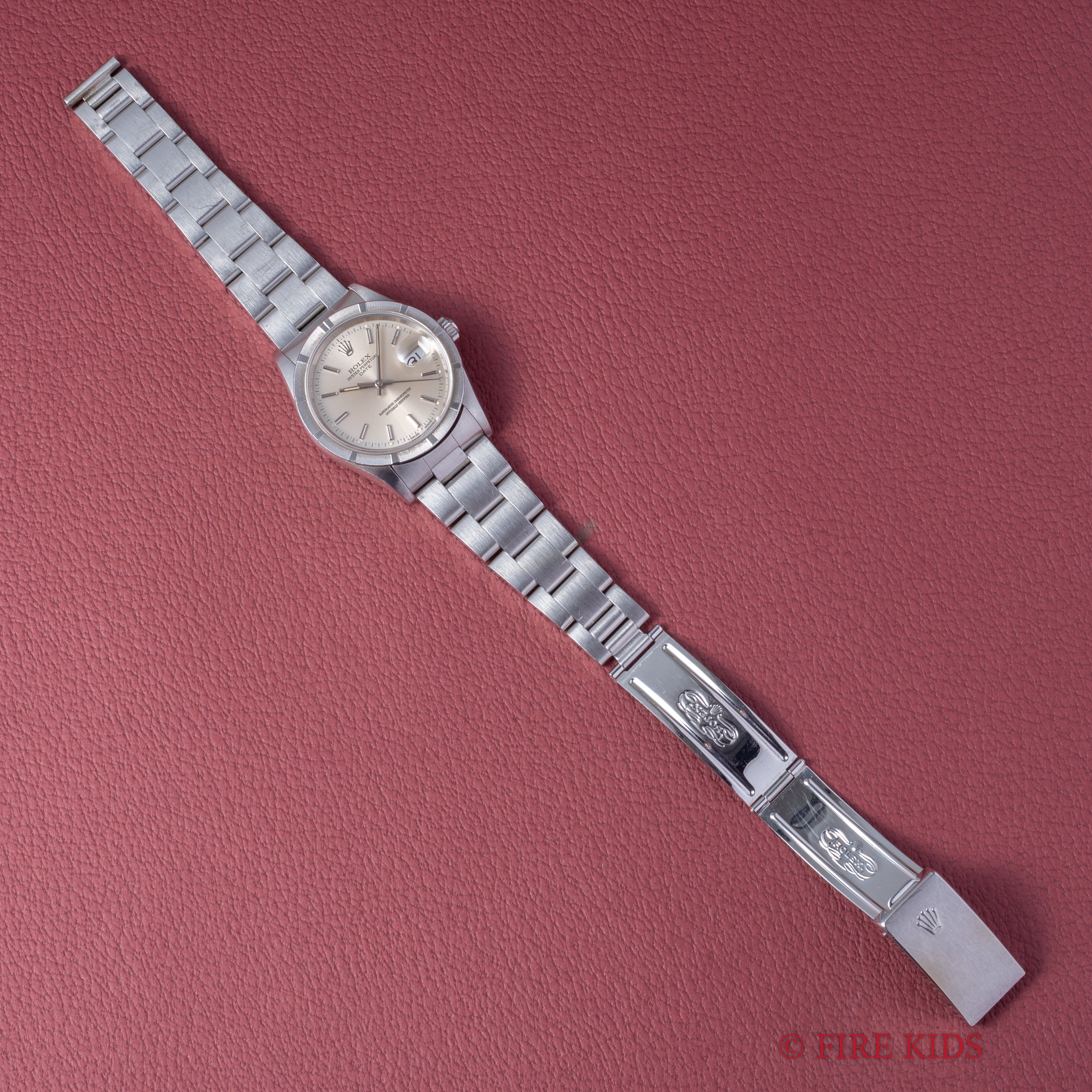 ロレックス オイスターパーペチュアルデイト 1994~1995年製 Ref.15210 パティーナダイヤル 冊子付き