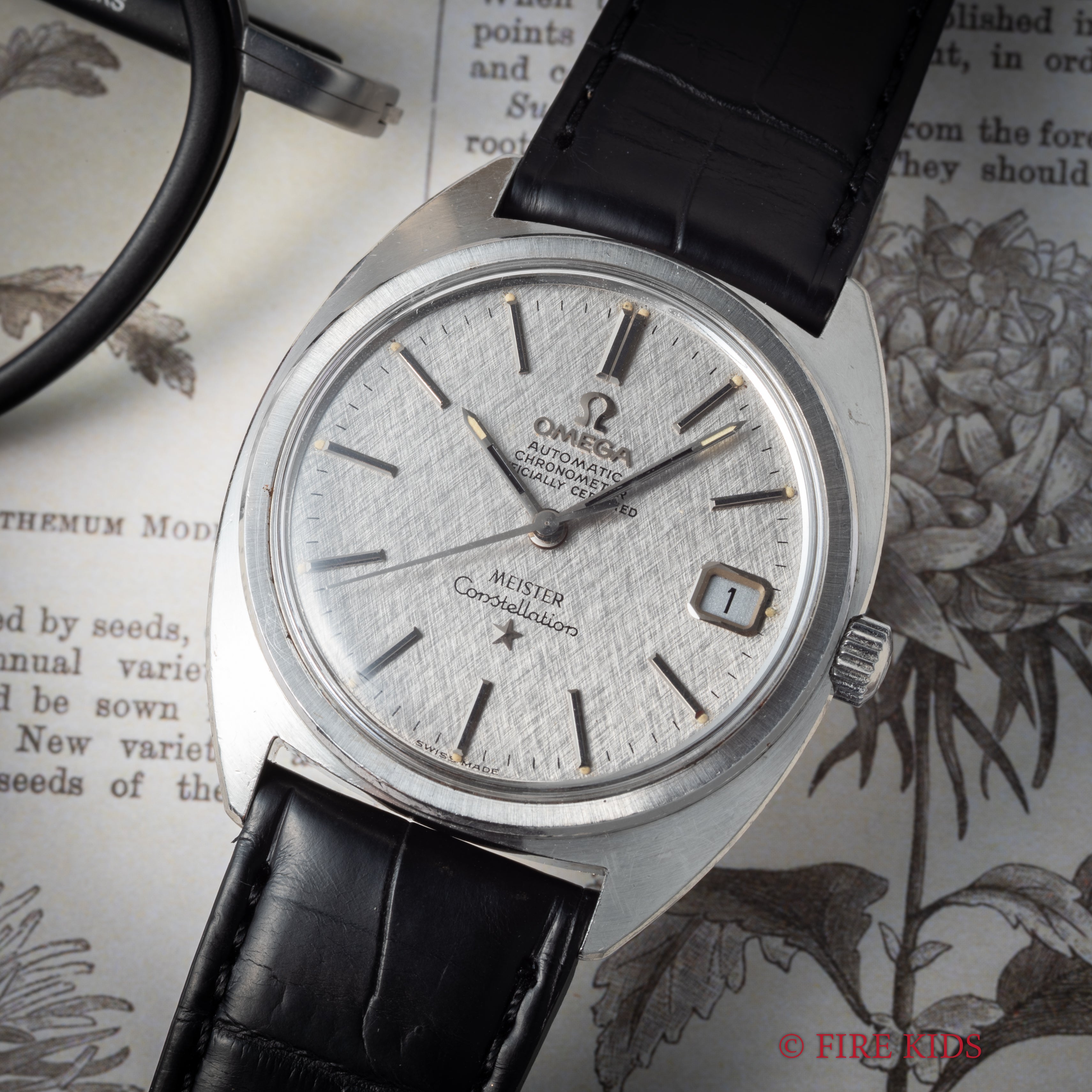 オメガ コンステレーション 1969年製 Ref.168.017 ジェンタ リネンダイヤル クロノメーター自動巻き