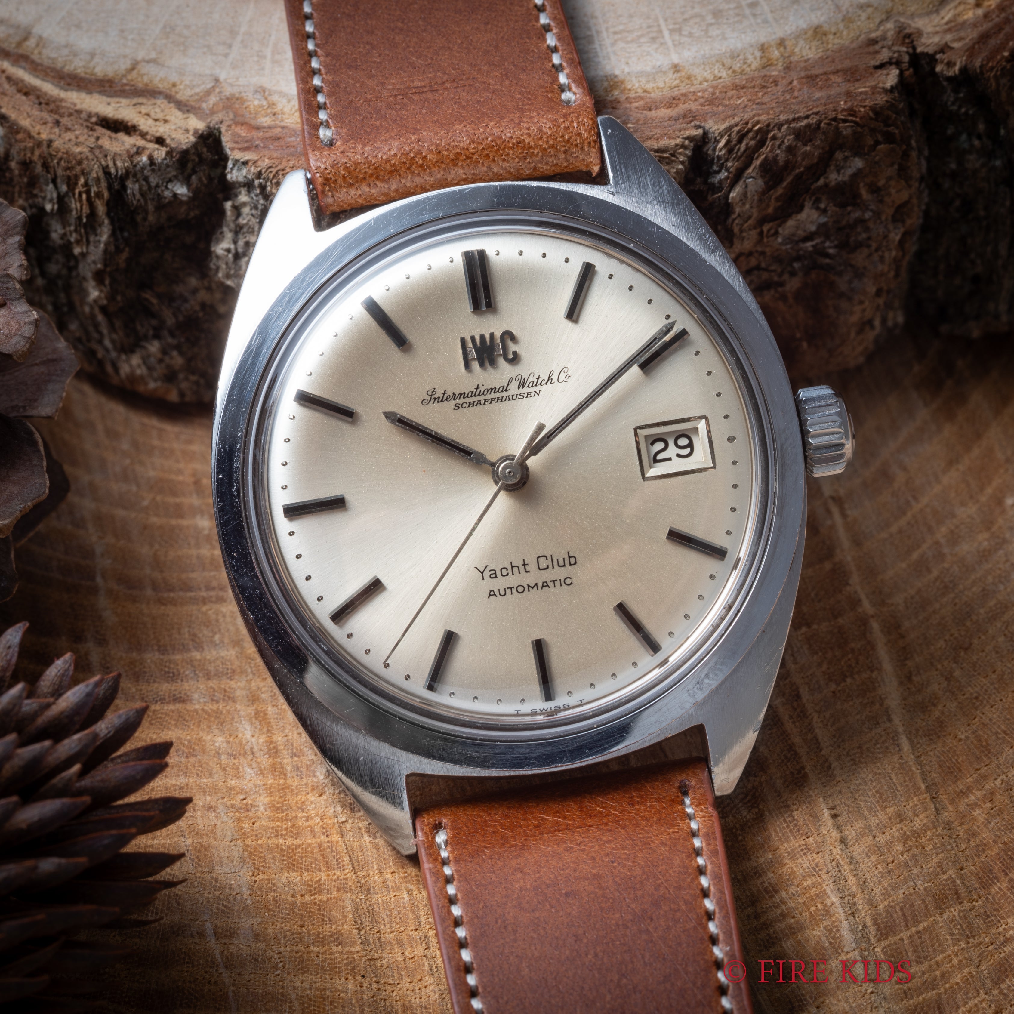 IWC ヨットクラブ 1969年製 シルバーダイヤル ペラトン式自動