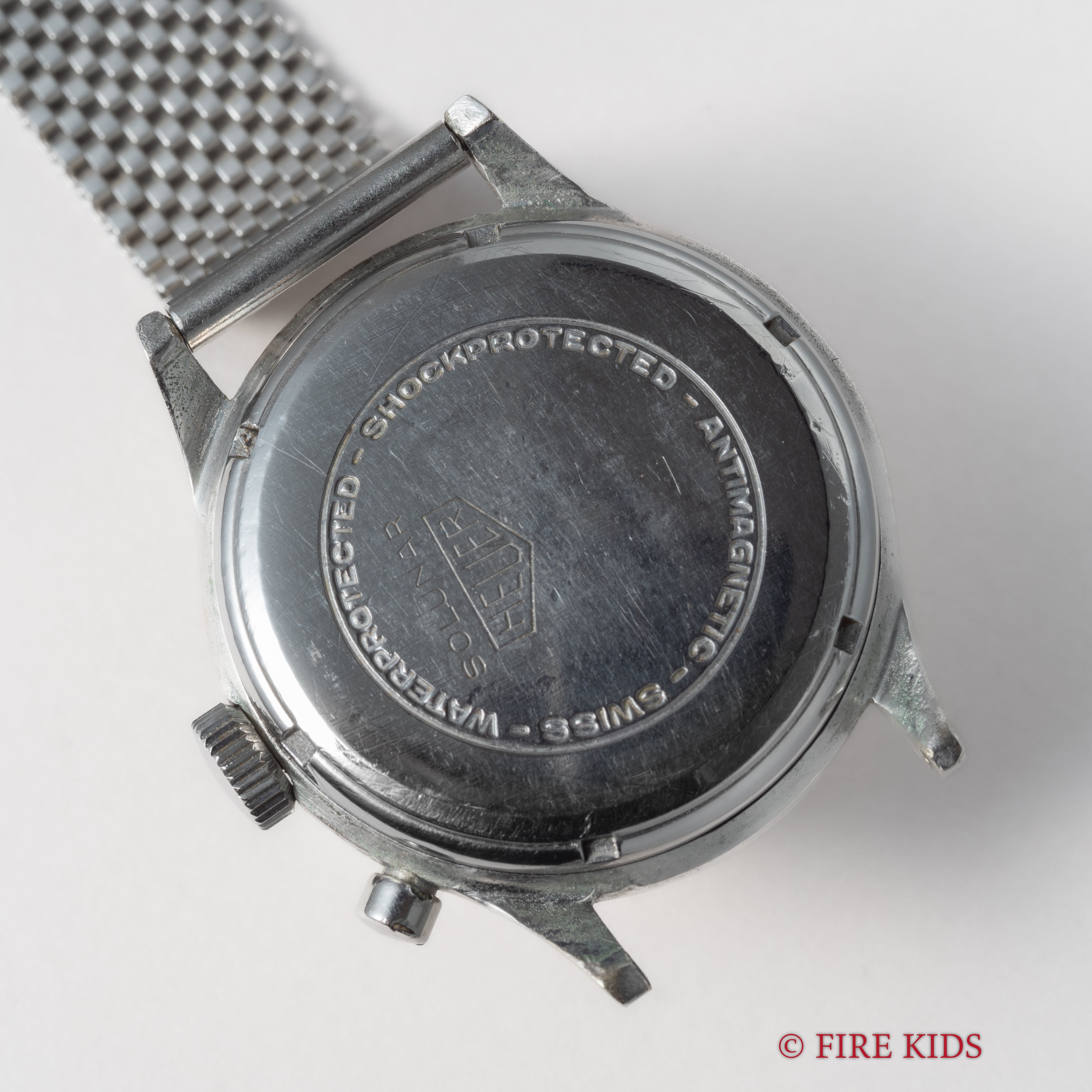 ホイヤー ソルナー 1940年代後半~50年代前半製 手巻 フォーストナーブレス