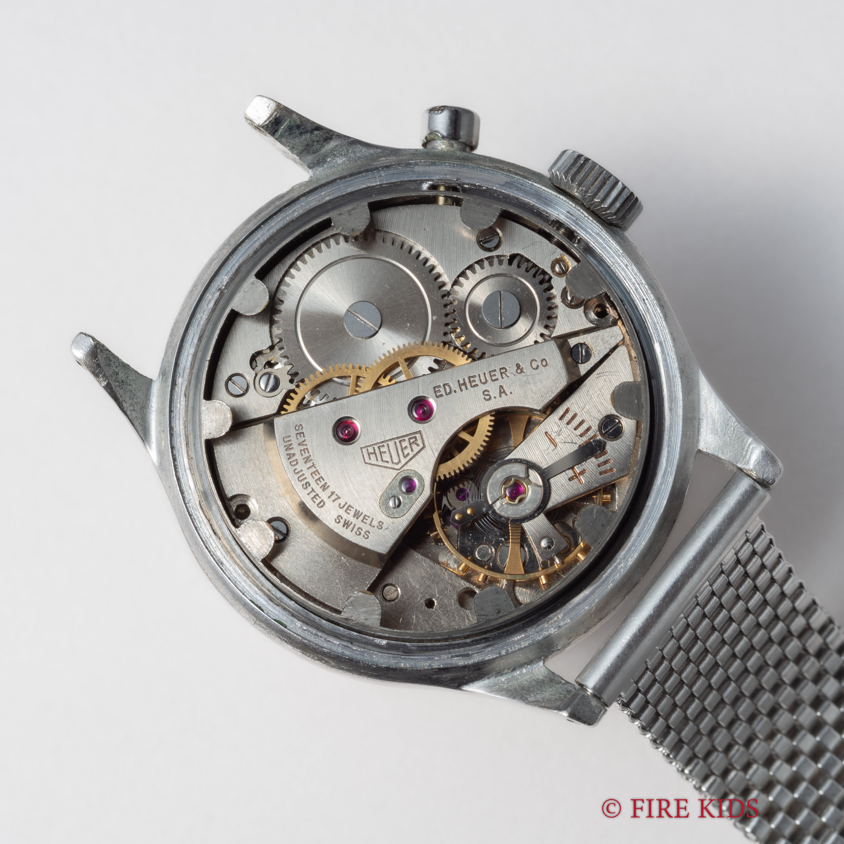 ホイヤー ソルナー 1940年代後半~50年代前半製 手巻 フォーストナーブレス