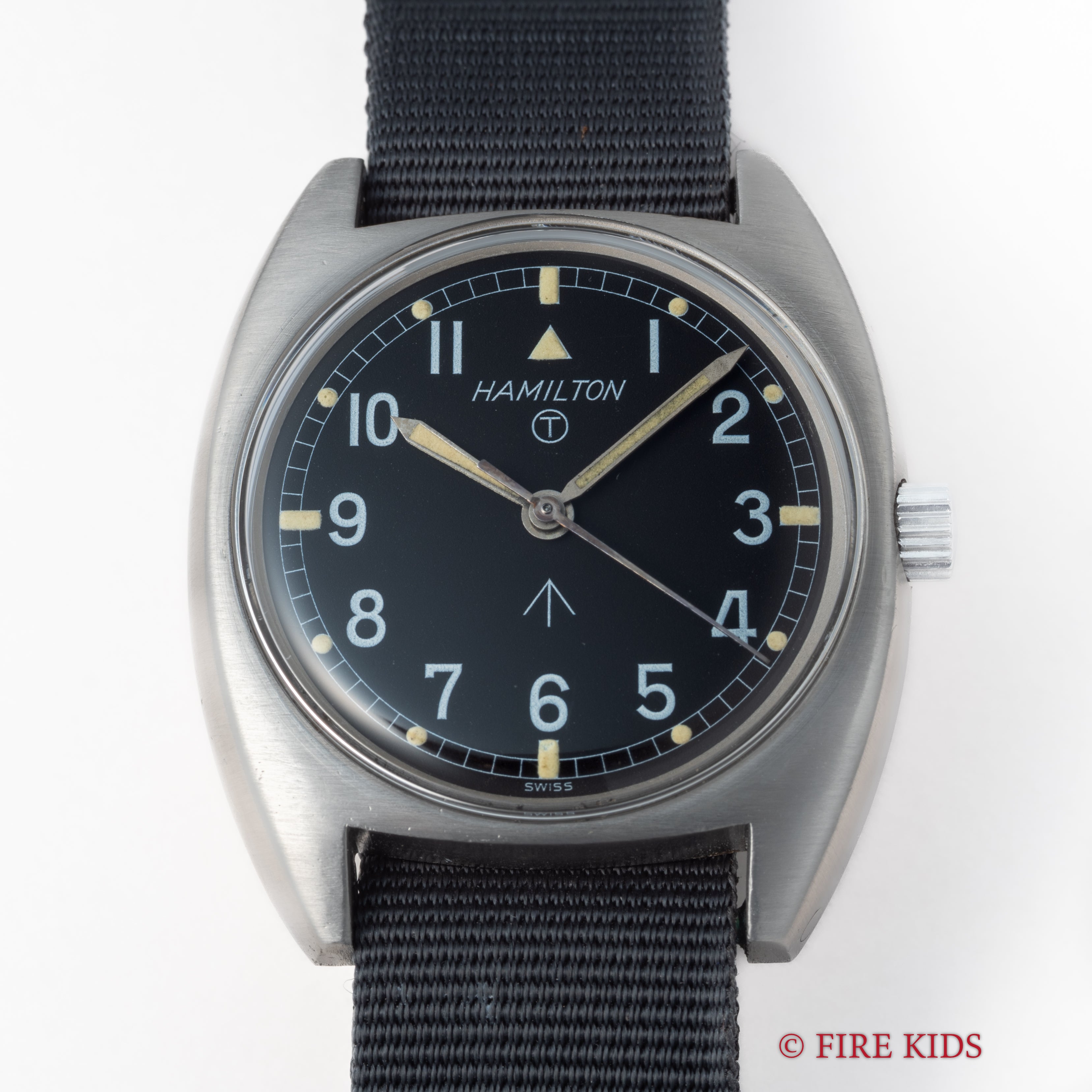 ハミルトン イギリス軍用時計 1973年製 イギリス陸軍 W10-6645-99-523-8290 ミリタリーウオッチ