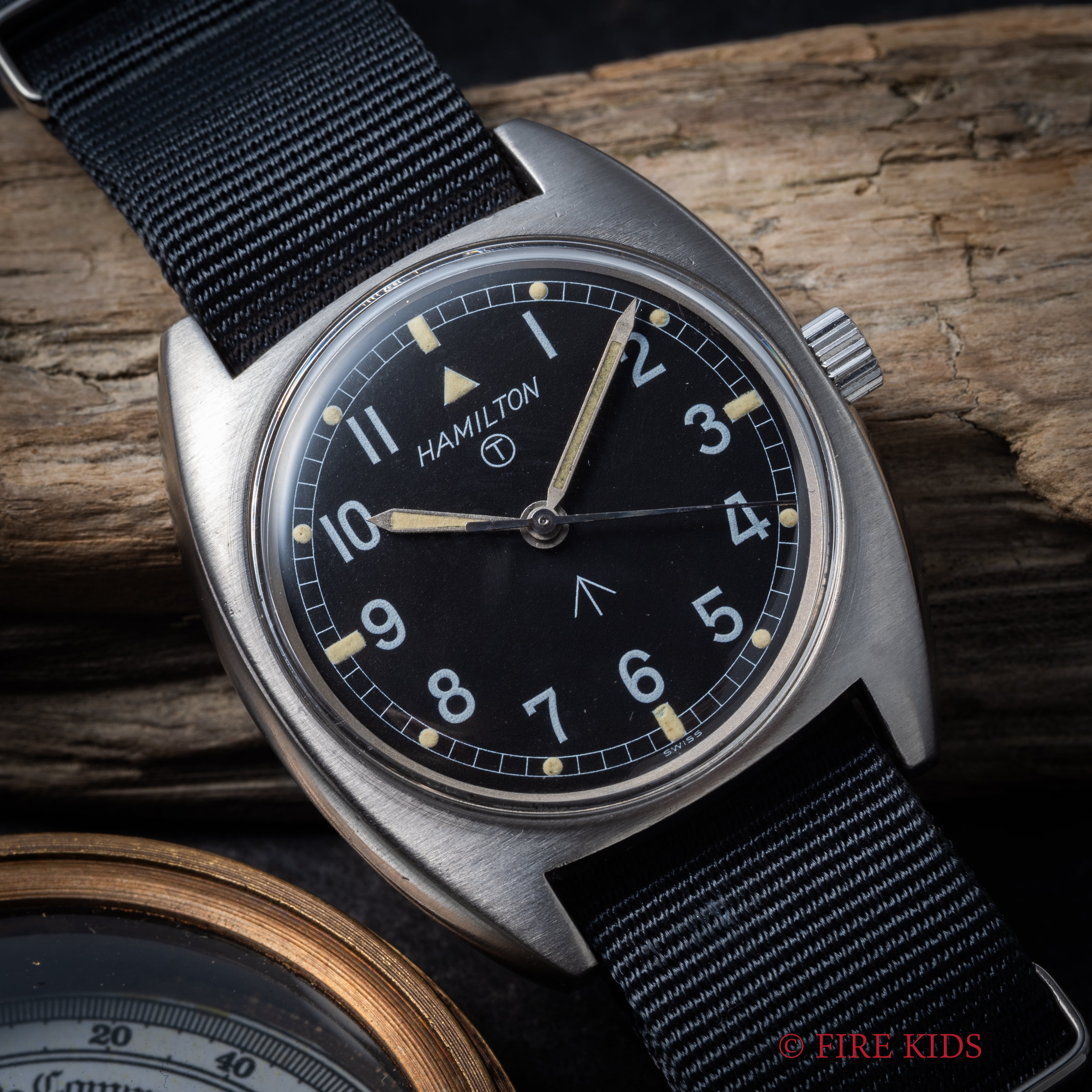 ハミルトン イギリス軍用時計 1973年製 イギリス陸軍 W10-6645