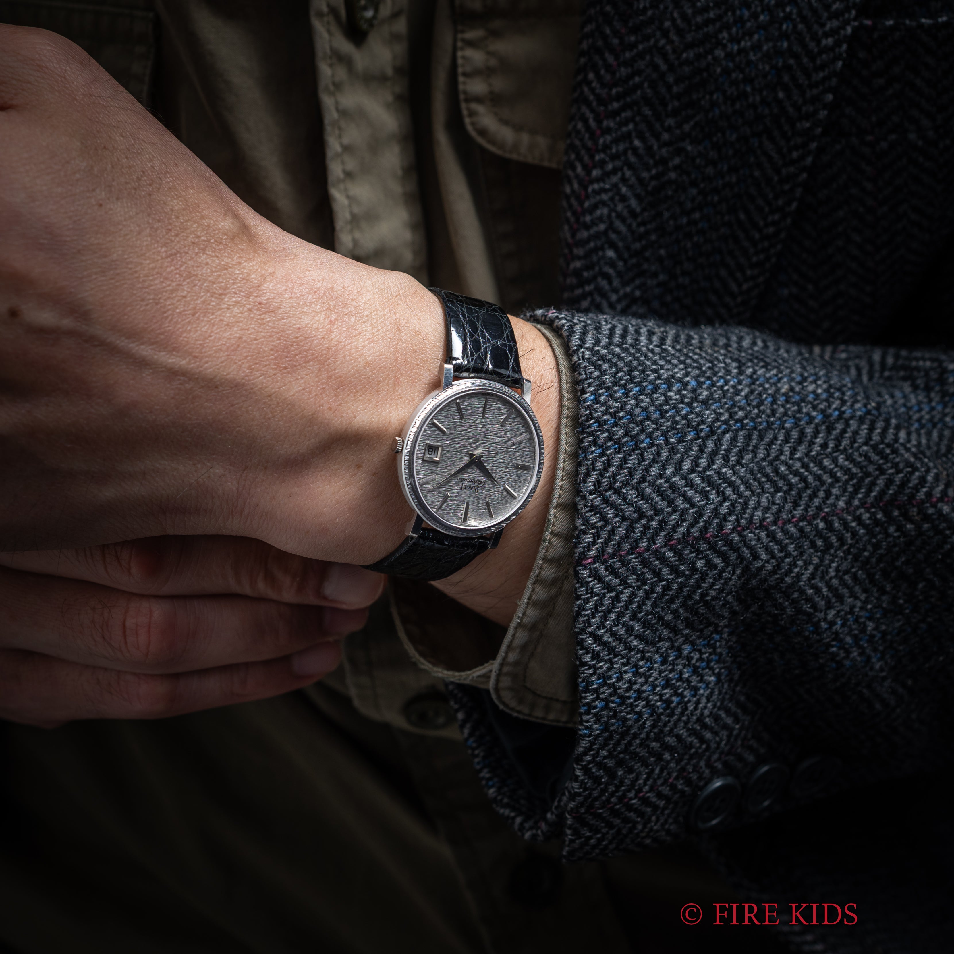 ピアジェ アルティプラノ ウルトラシン 18金無垢ホワイトゴールド 1970年代製 純金マイクロローター自動巻 Cal.12PC1