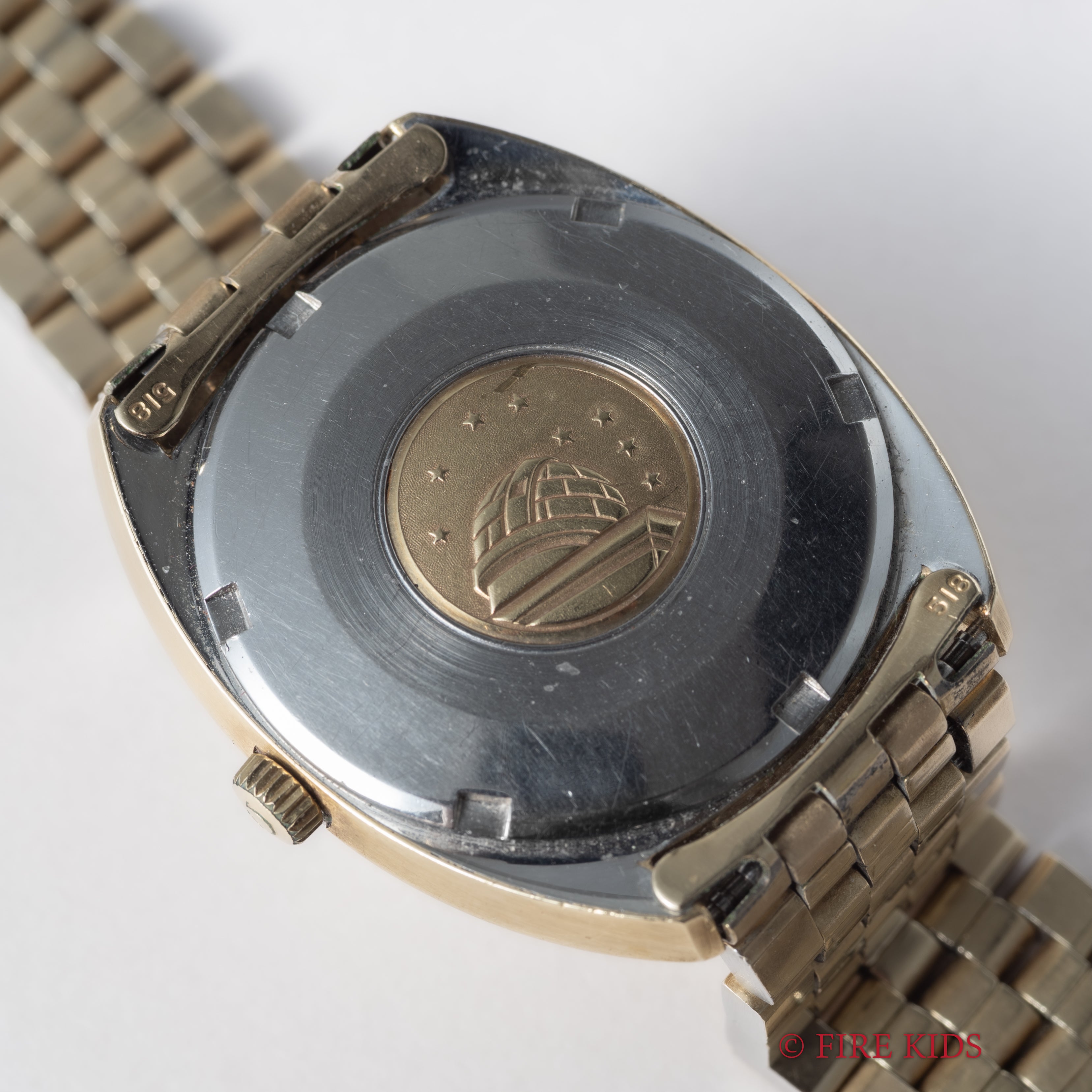 オメガ コンステレーション 金張り 1969年製 ジェンタデザイン Ref.168.017SP 純正ブレスレット付き