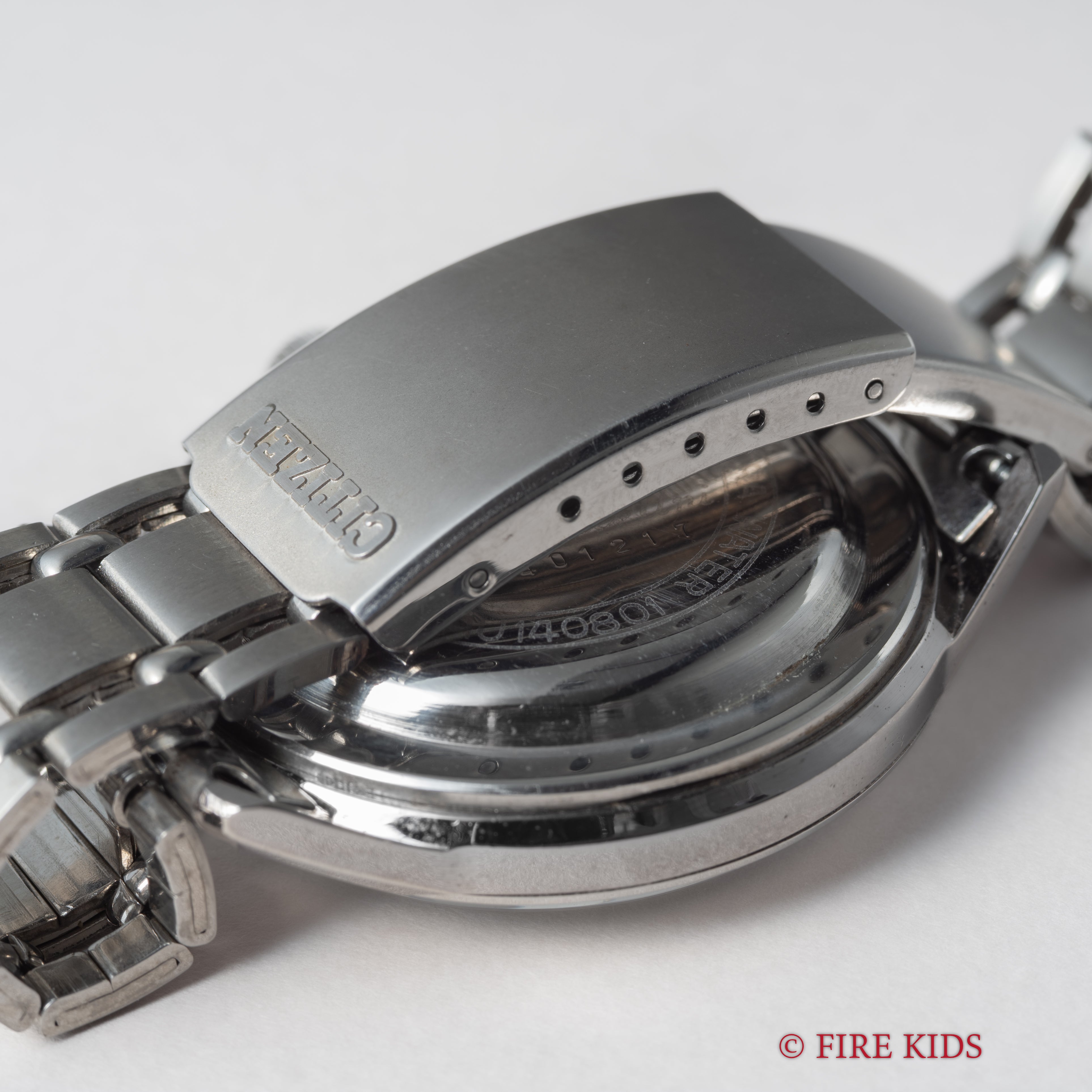 シチズン オートデーター ユニ 1964年製 Ref.AU140801 ペールグリーン夜光ダイヤル 純正ブレス